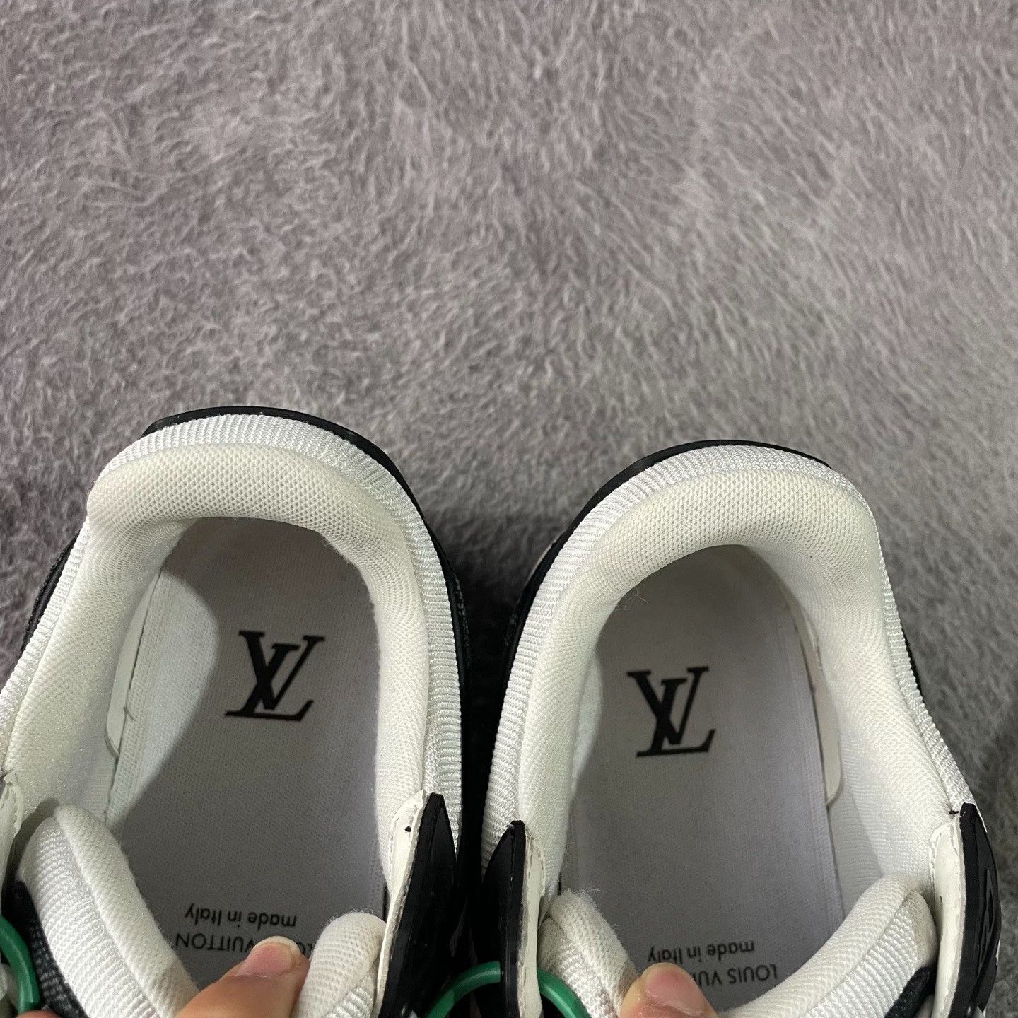 Louis Vuitton Louis Vuitton Training Black Lowtop Sneakers 37 Women Size US 6.5 / IT 36.5 - 8 Thumbnail