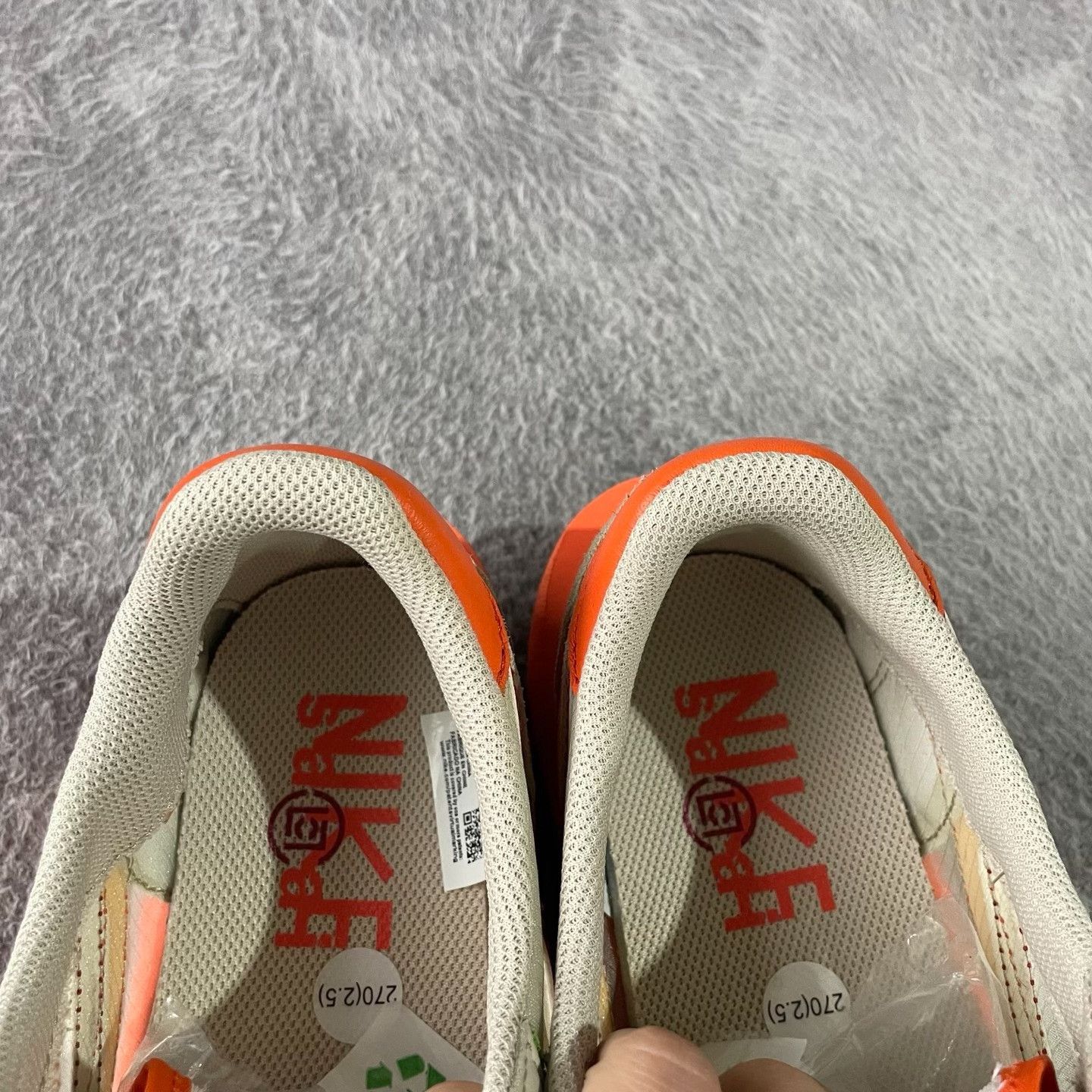 Nike Nike SACAI White Lowtop Sneakers 42 Men Size US 9 / EU 42 - 8 Thumbnail