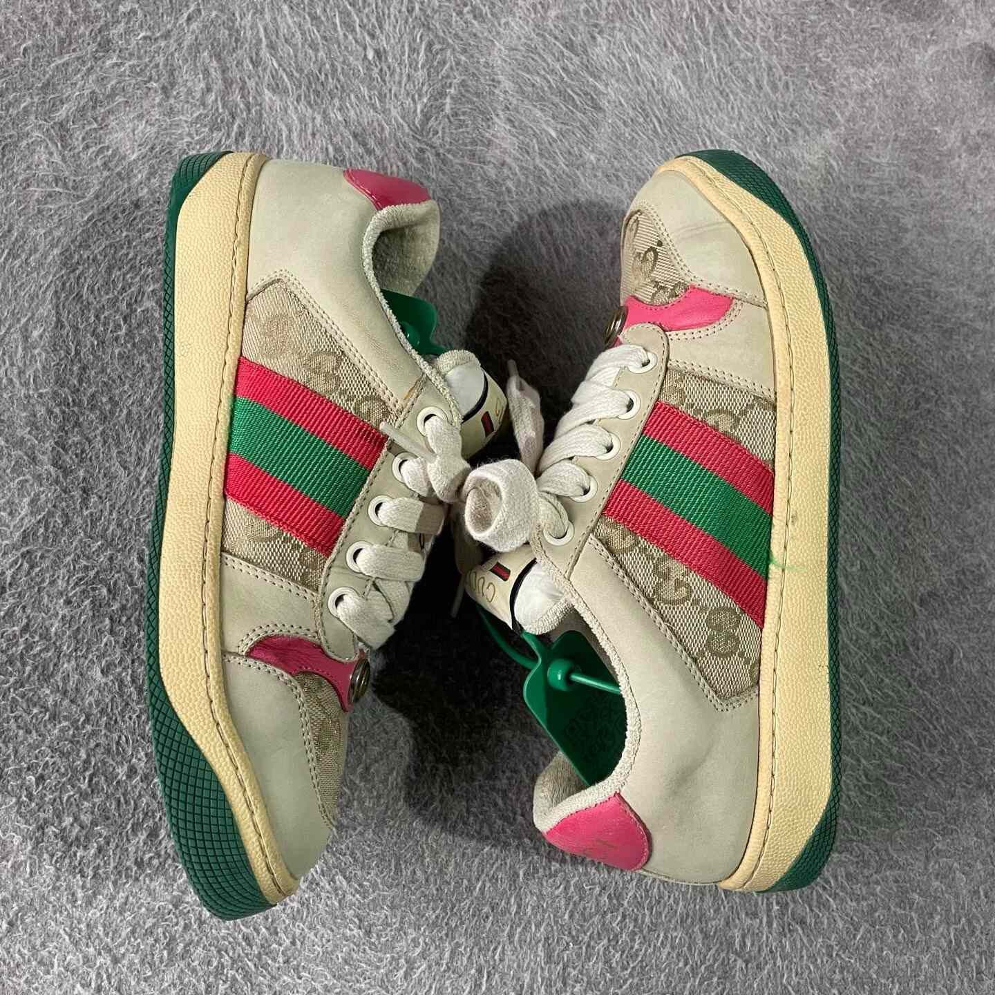 Gucci Gucci Lowtop Sneakers 35 Women Size US 5 / IT 35 - 8 Thumbnail