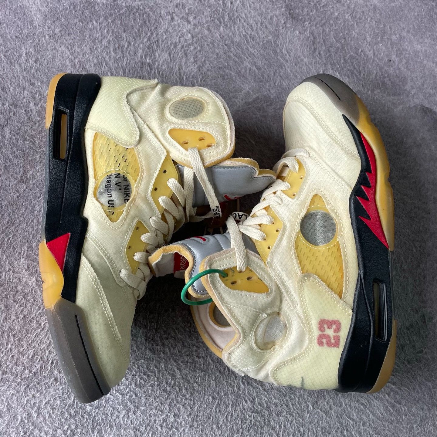 Nike Nike AJ5 Collab White Lowtop Sneakers 42 Men Size US 9 / EU 42 - 7 Thumbnail