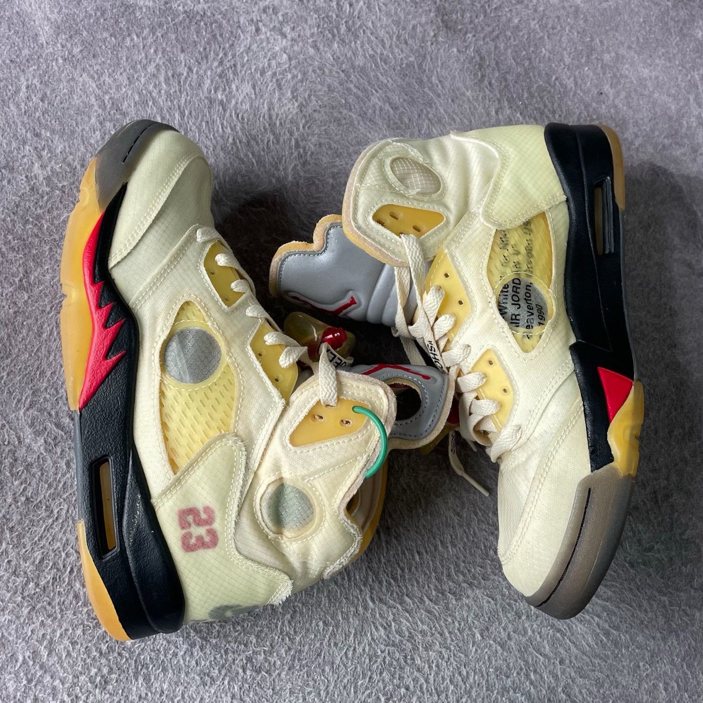 Nike Nike AJ5 Collab White Lowtop Sneakers 42 Men Size US 9 / EU 42 - 6 Thumbnail
