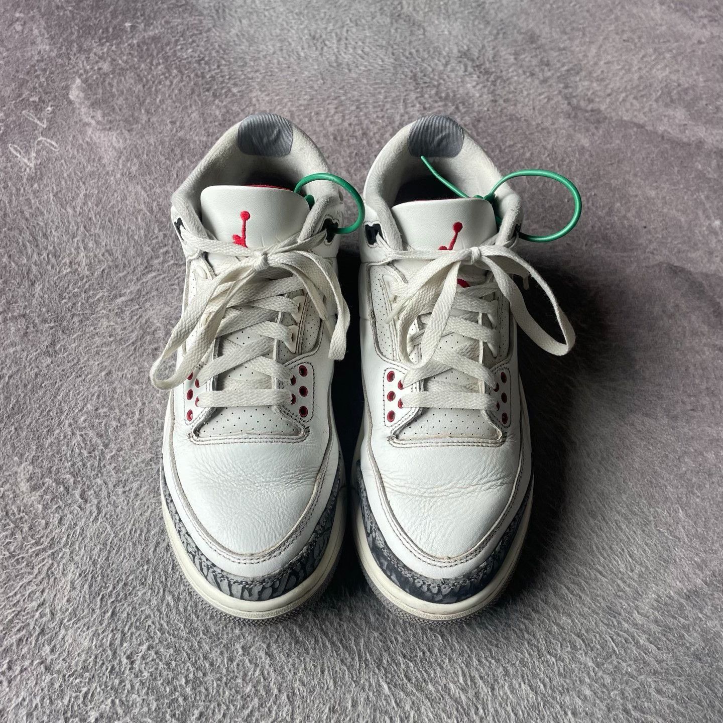 Nike Nike Distressed White Lowtop Sneakers 40 Men Size US 7.5 / EU 40-41 - 2 Thumbnail