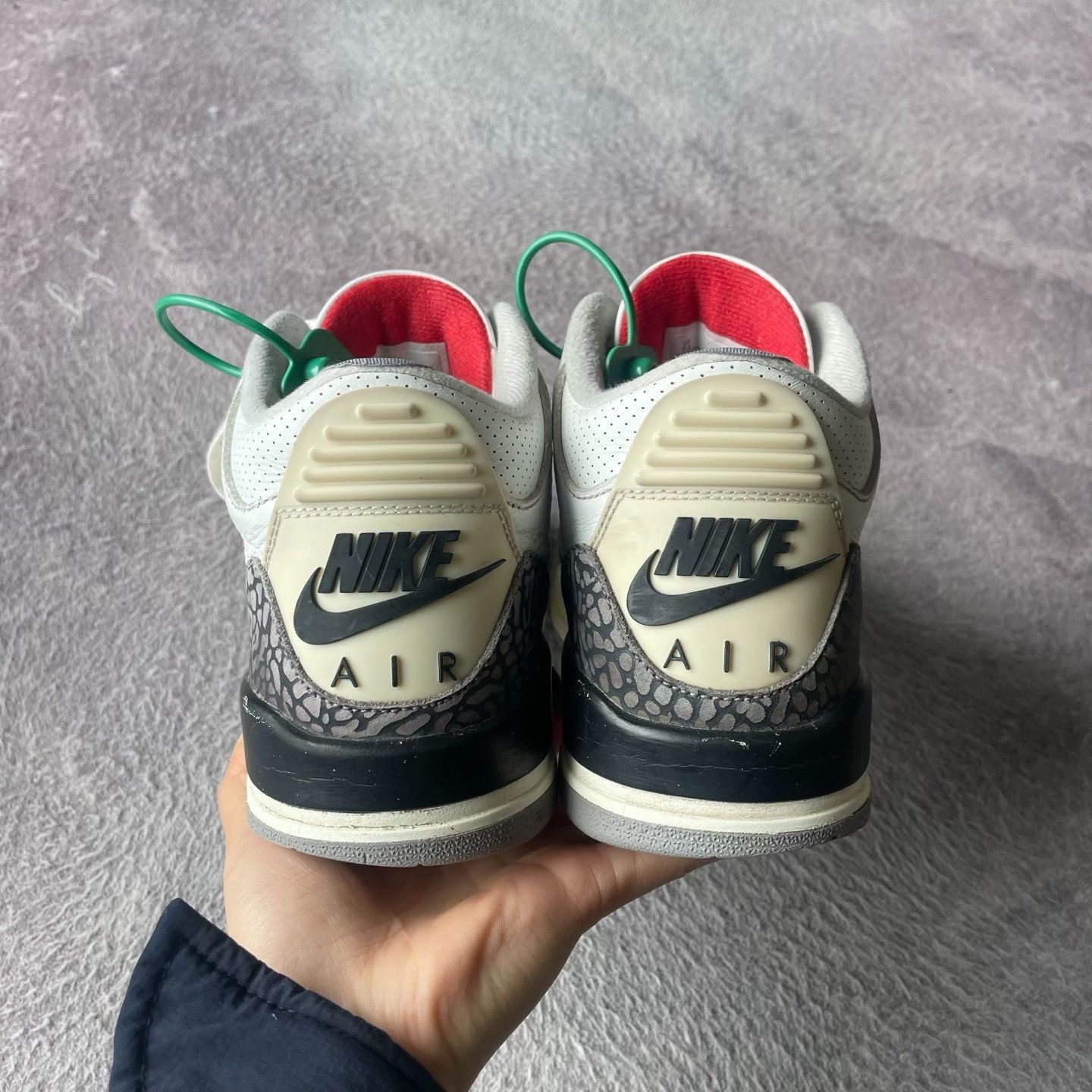 Nike Nike Distressed White Lowtop Sneakers 40 Men Size US 7.5 / EU 40-41 - 3 Thumbnail
