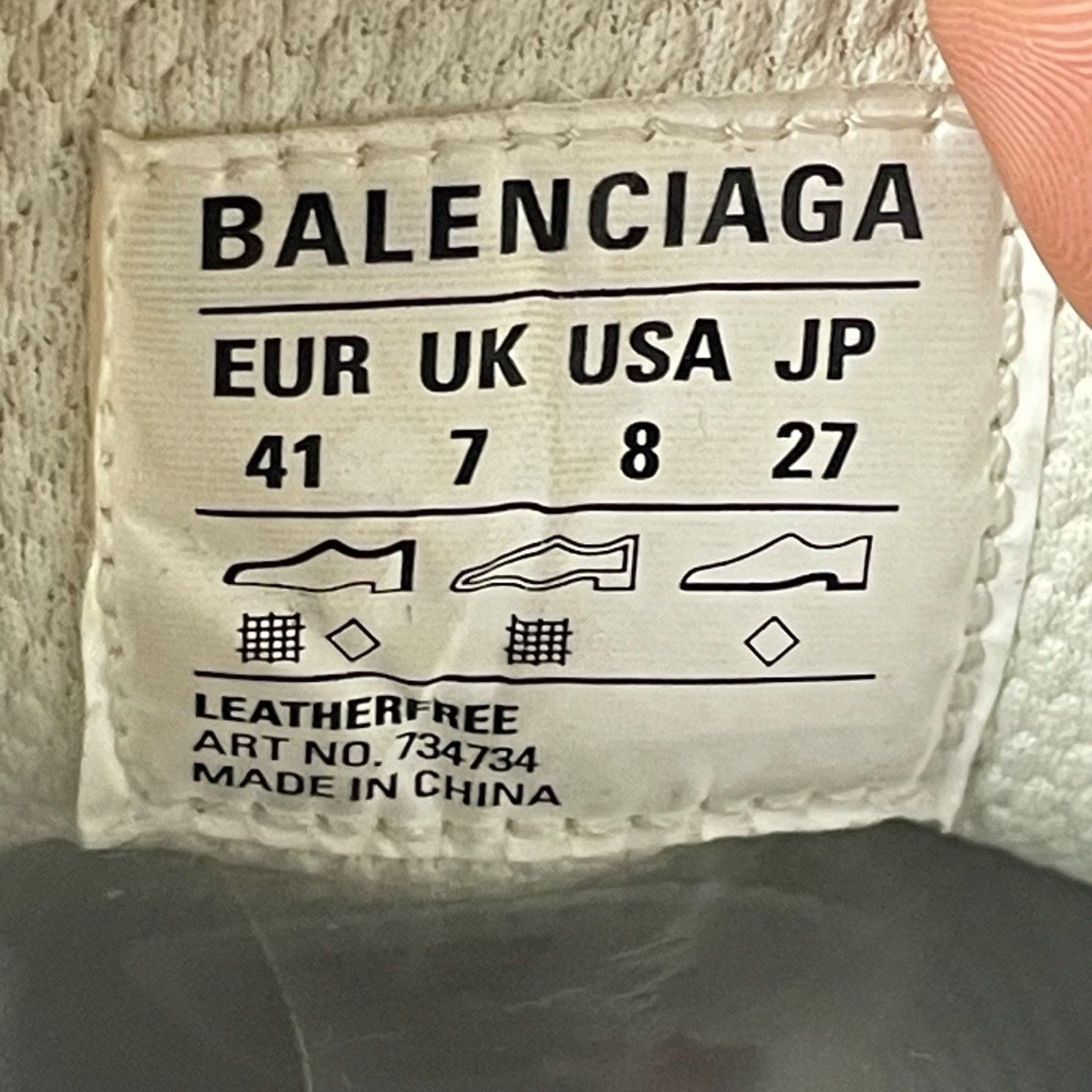 Balenciaga Balenciaga Lowtop Sneakers XL Men Size US 10 / EU 43 - 5 Thumbnail