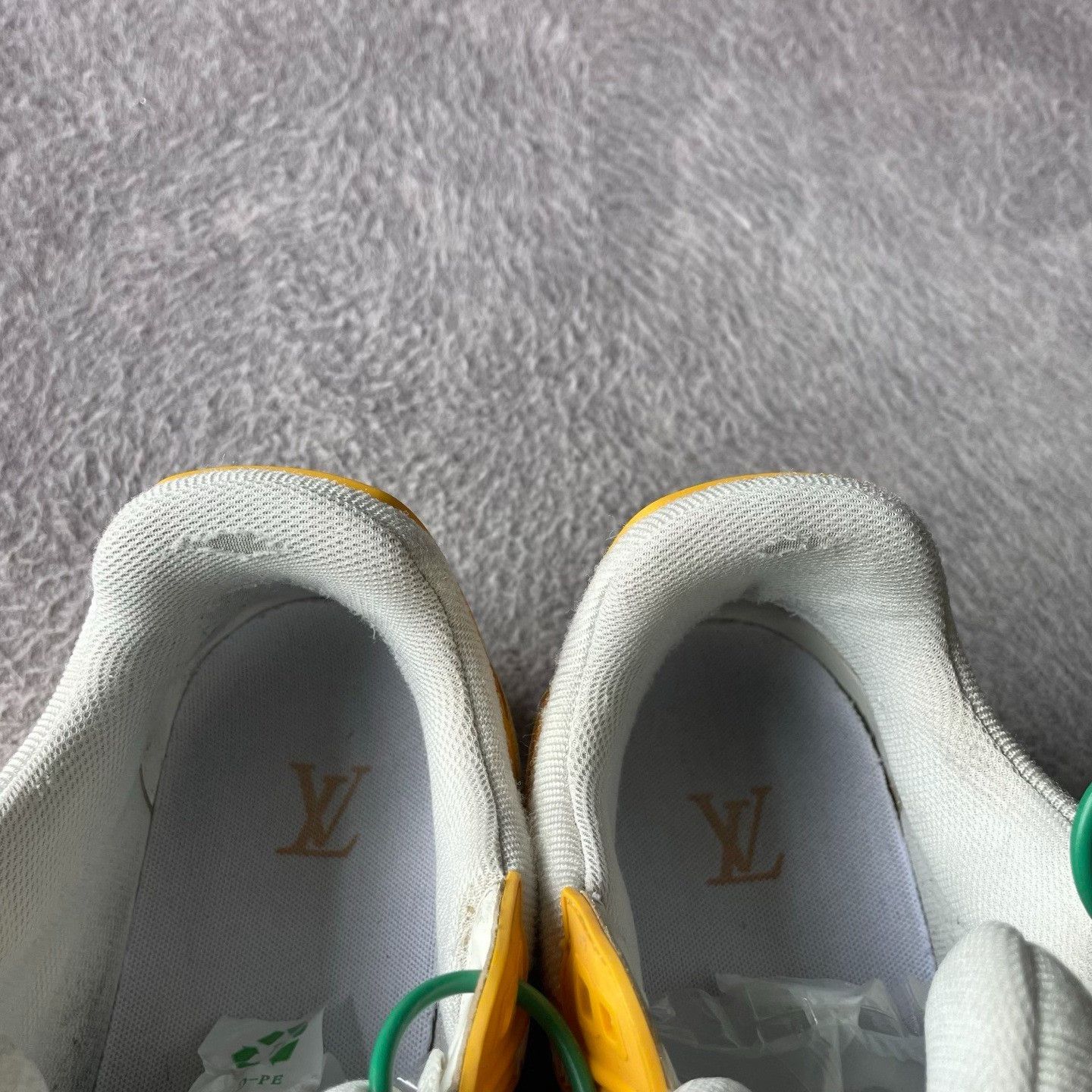 Louis Vuitton Louis Vuitton Training Denim Yellow Lowtop Sneakers 41 Men Size US 8.5 / EU 41-42 - 8 Thumbnail