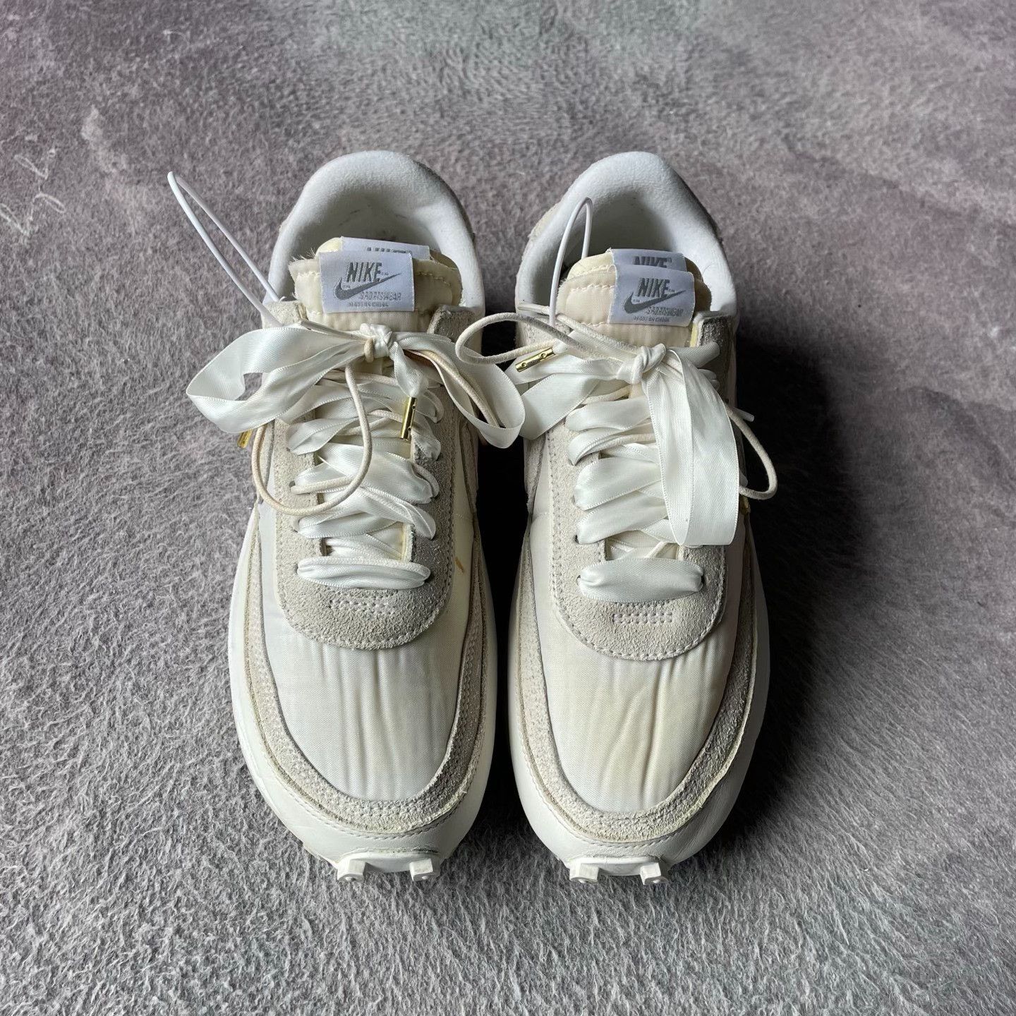 Nike Nike SACAI White Lowtop Sneakers 44 Men Size US 10.5 / EU 43-44 - 2 Thumbnail