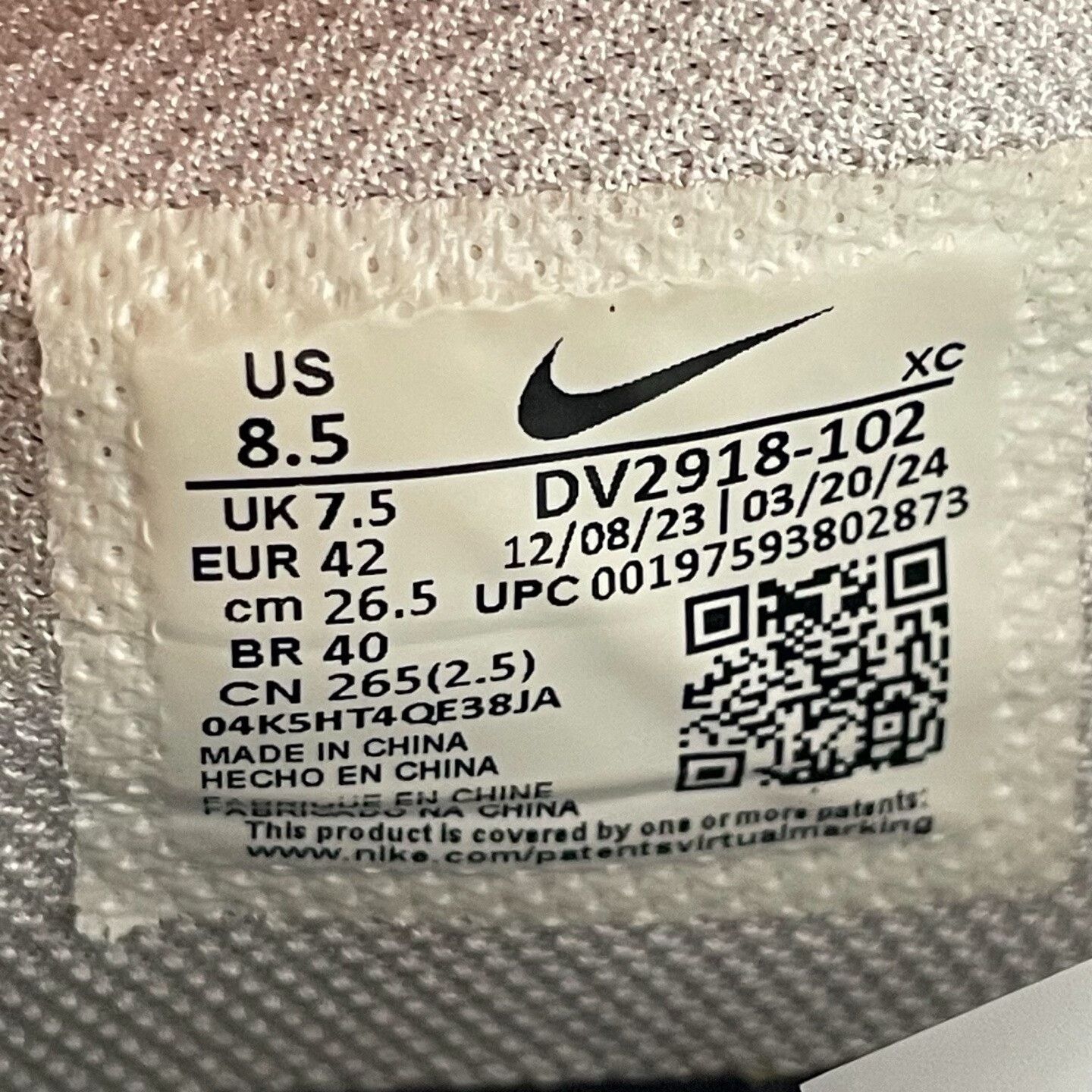 Nike Nike White Lowtop Sneakers 42 Men Size US 9 / EU 42 - 6 Thumbnail