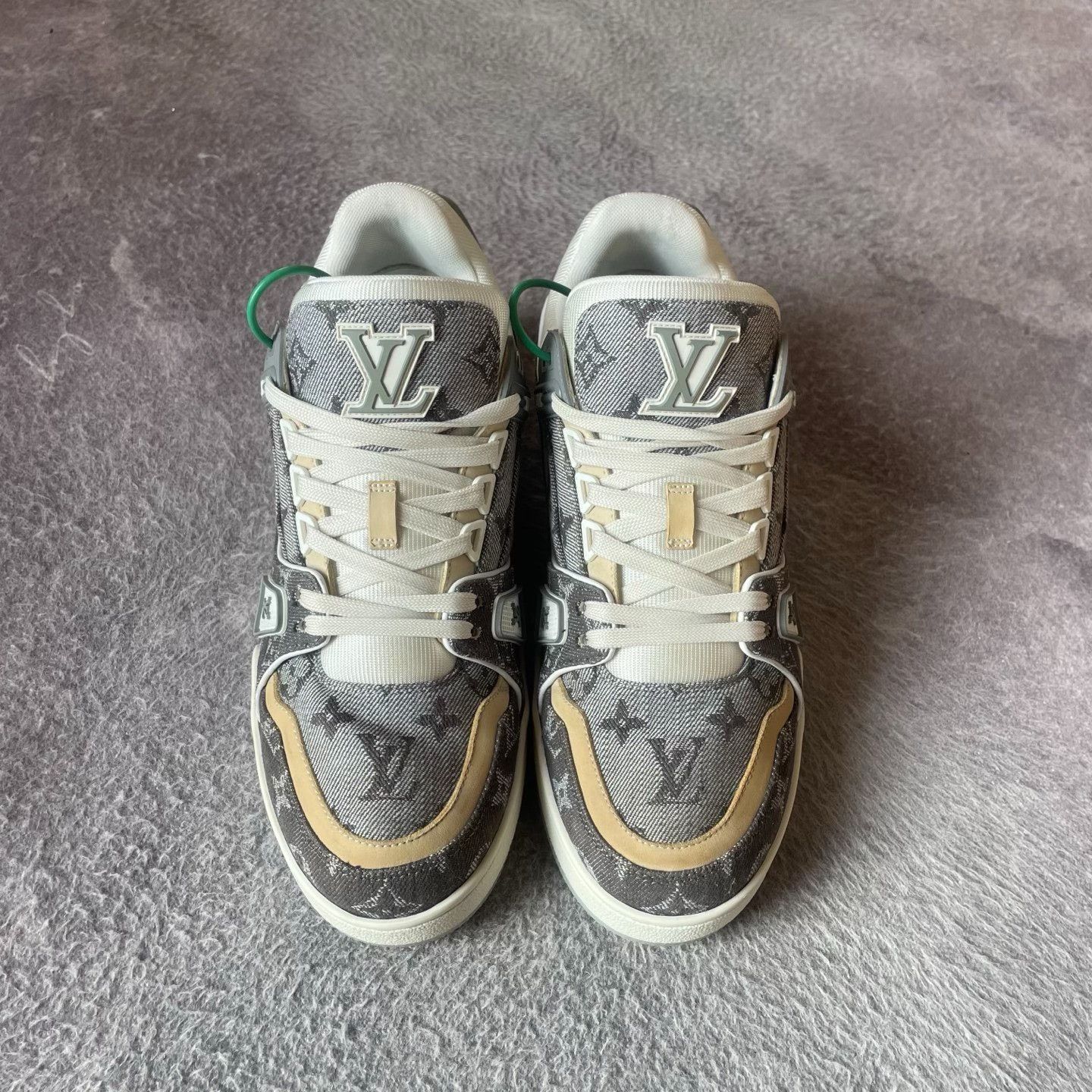Louis Vuitton Louis Vuitton Training Denim Black Lowtop Sneakers 41 Men Size US 8.5 / EU 41-42 - 2 Thumbnail