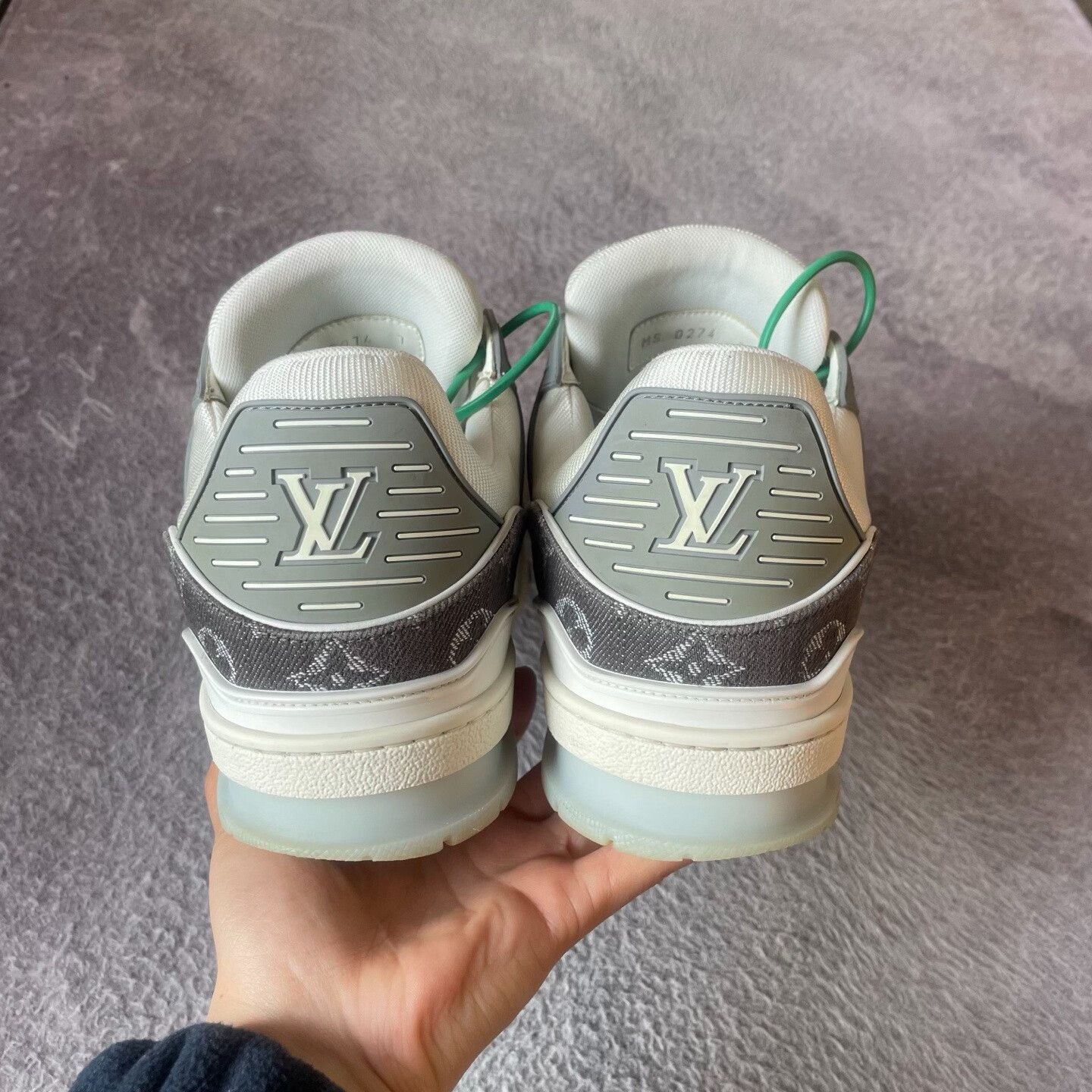 Louis Vuitton Louis Vuitton Training Denim Black Lowtop Sneakers 41 Men Size US 8.5 / EU 41-42 - 3 Thumbnail
