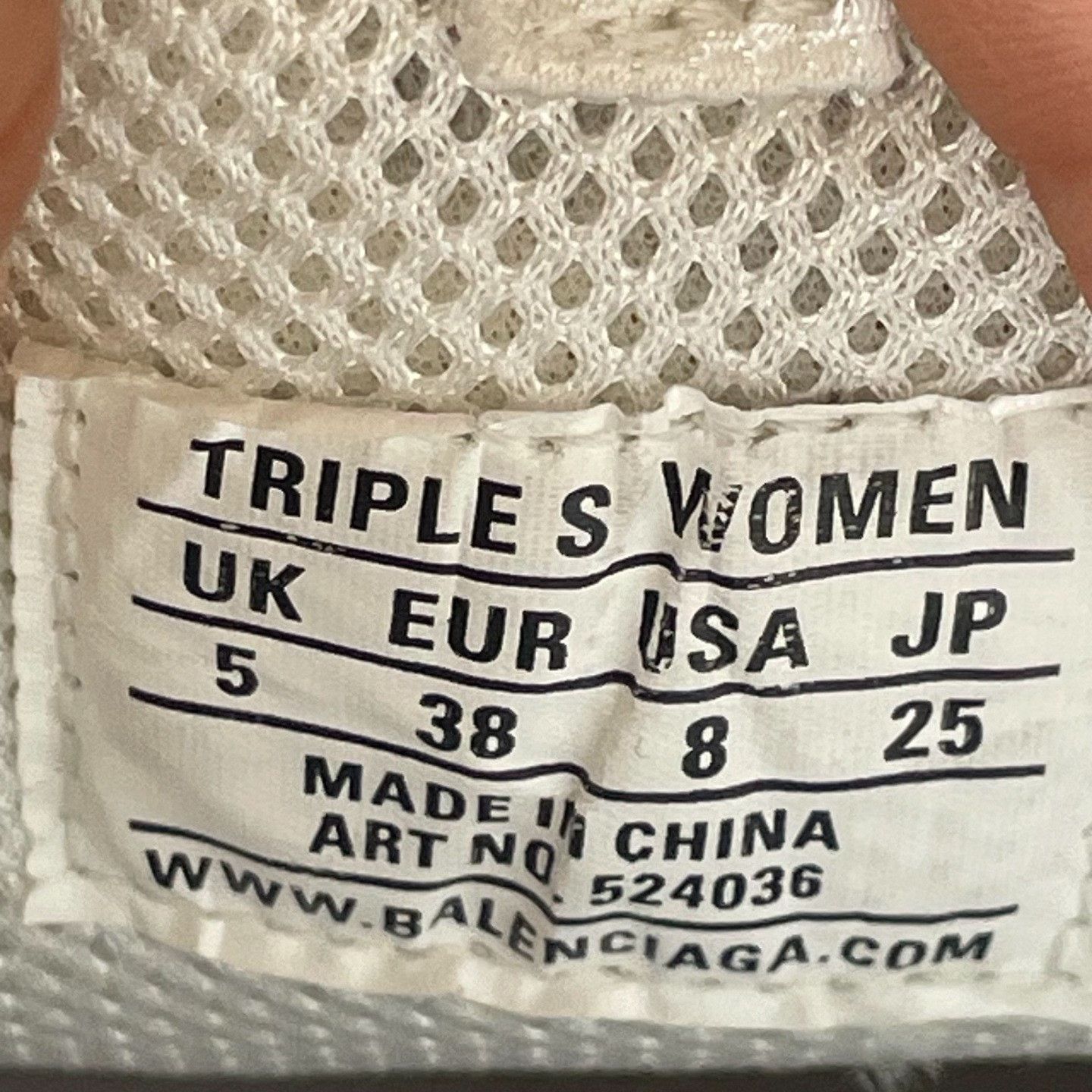 Balenciaga Balenciaga White Lowtop Sneakers S Women Size US 6 / IT 36 - 5 Thumbnail