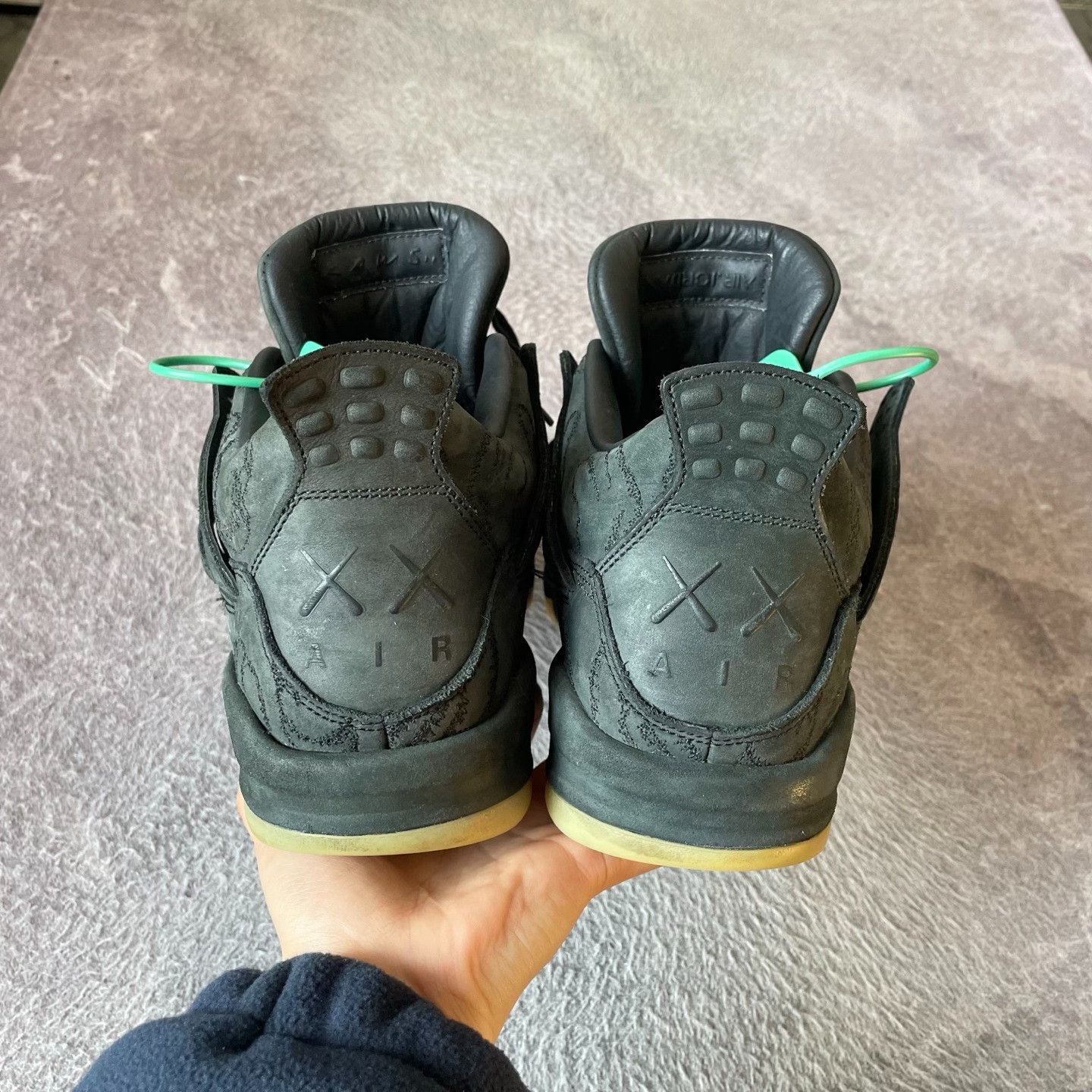 Nike Nike AJ4 Collab Black Lowtop Sneakers 45 Men Size US 11.5 / EU 44-45 - 3 Thumbnail
