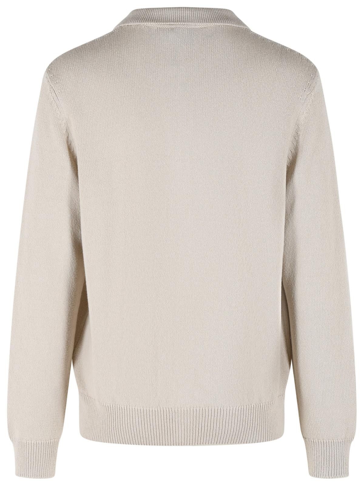 Eleventy ELEVENTY Beige Cotton And Silk Sweater Size US L / EU 52-54 / 3 - 3 Thumbnail