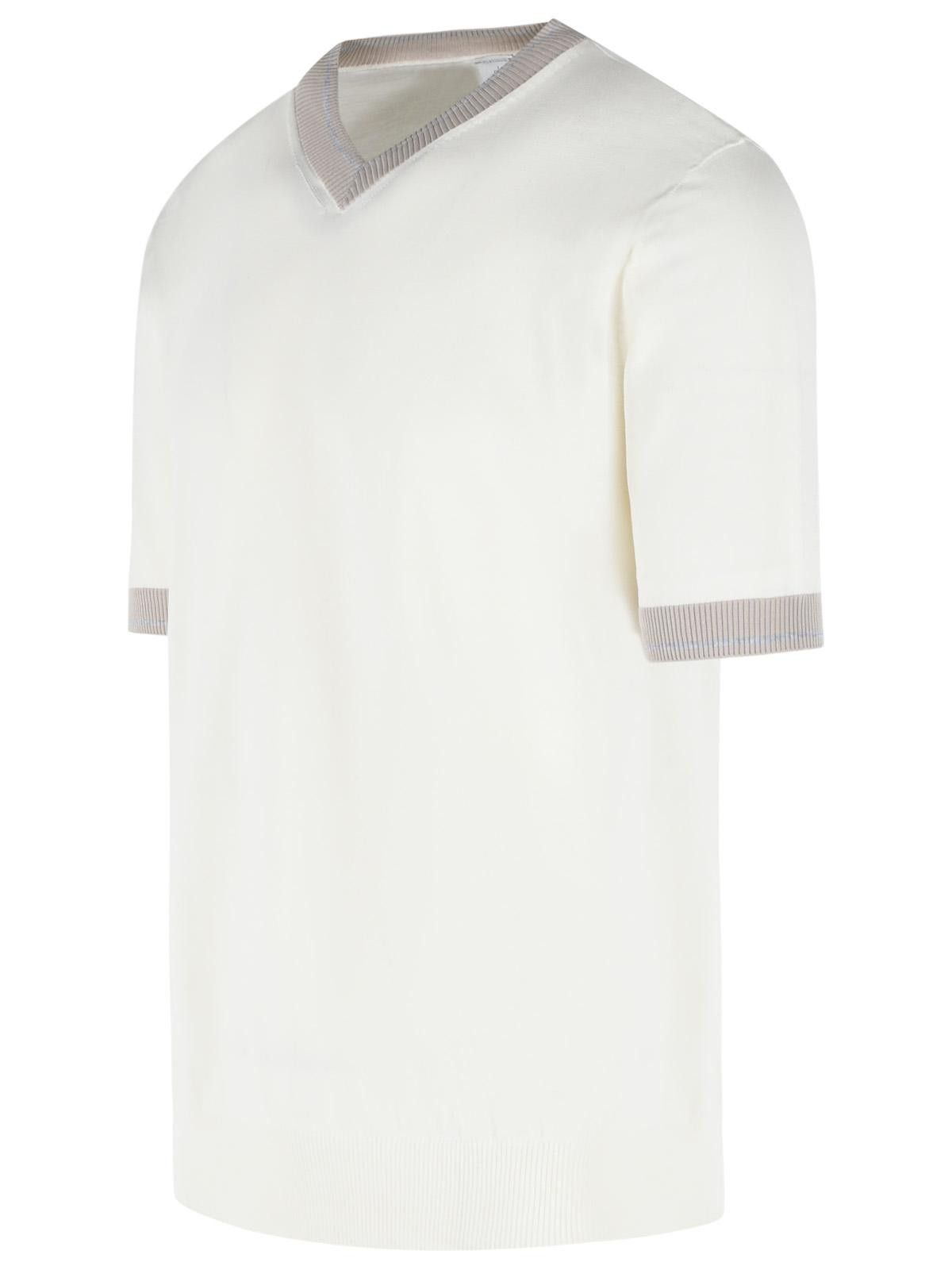 Eleventy ELEVENTY White Cotton T-Shirt Size US L / EU 52-54 / 3 - 2 Thumbnail