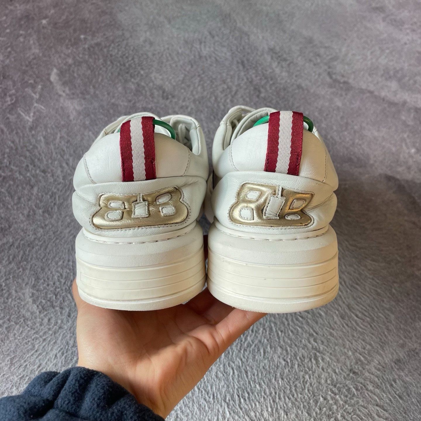 Bally Bally Red Lowtop Sneakers 43 Men Size US 10 / EU 43 - 3 Thumbnail