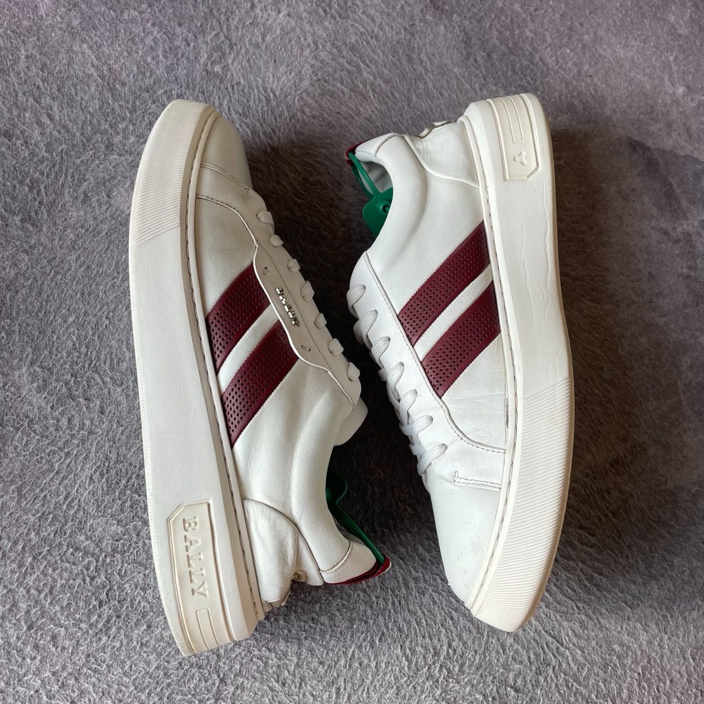 Bally Bally Red Lowtop Sneakers 43 Men Size US 10 / EU 43 - 6 Thumbnail