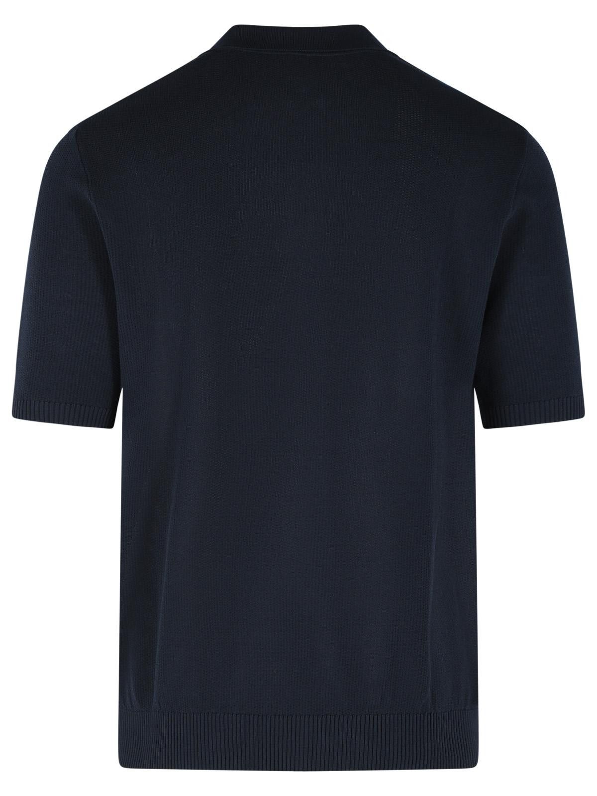 Eleventy ELEVENTY Polo Shirt In Blue Cotton Size US L / EU 52-54 / 3 - 3 Thumbnail
