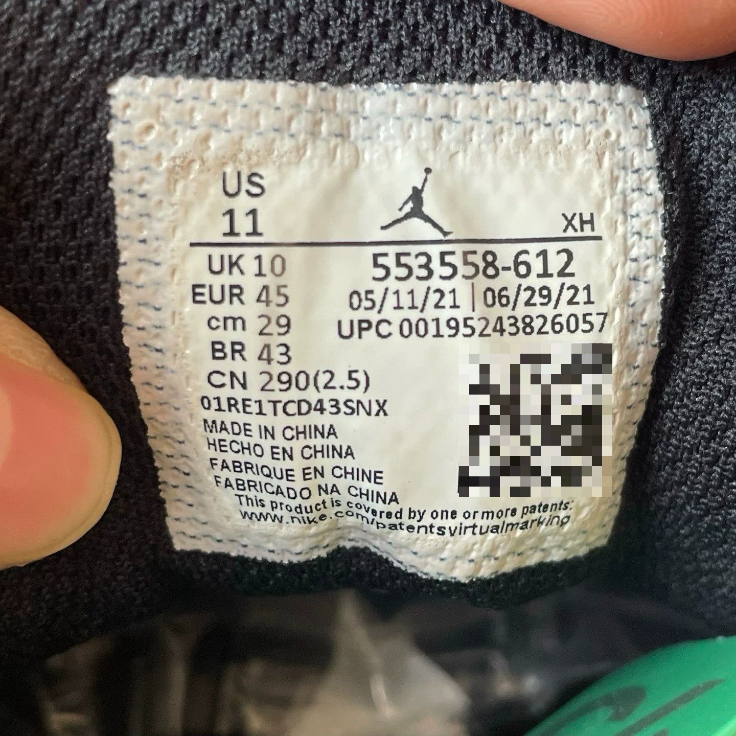 Nike Nike Black Lowtop Sneakers 45 Men Size US 11.5 / EU 44-45 - 5 Thumbnail