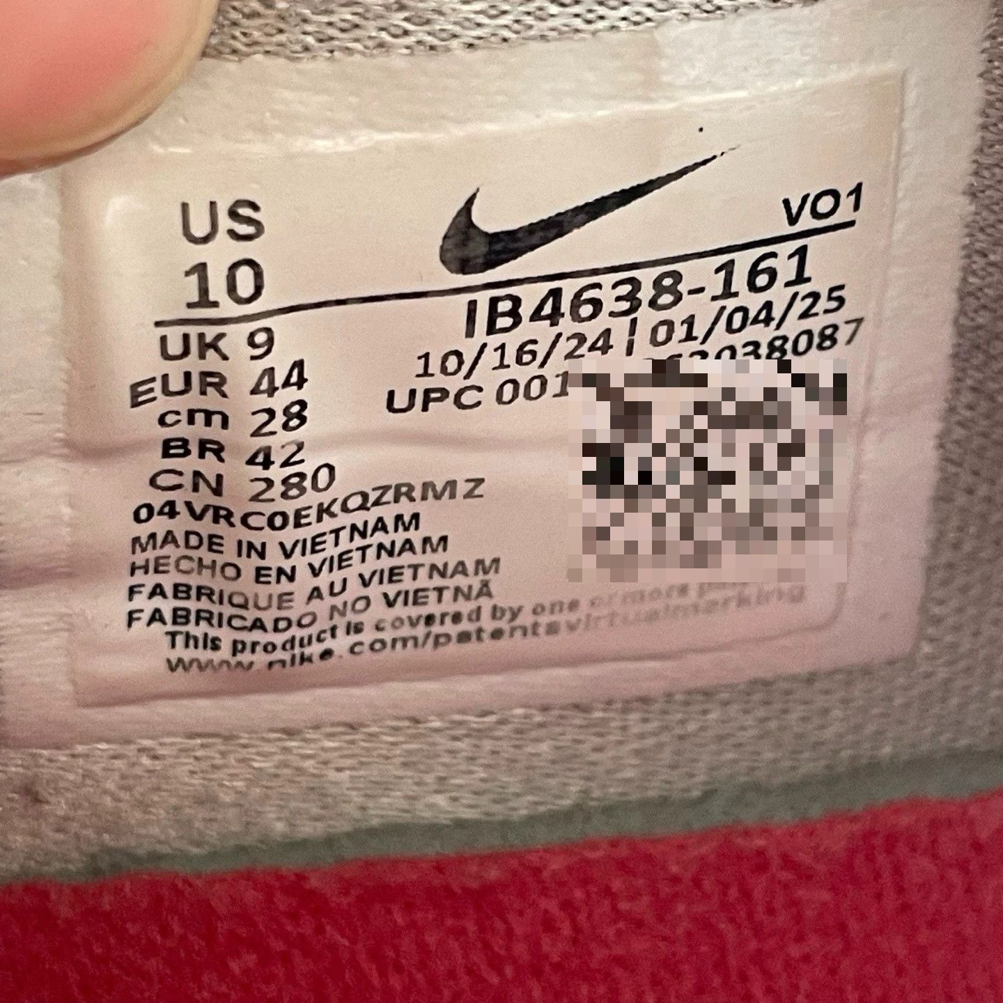 Nike Nike Red Lowtop Sneakers 44 Men Size US 10.5 / EU 43-44 - 6 Thumbnail