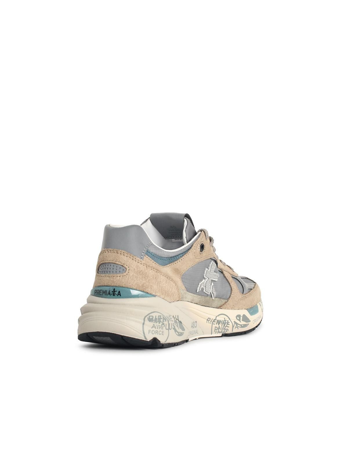 Premiata PREMIATA 'Mase' Multicolor Leather Blend Sneakers Size US 13 / EU 46 - 3 Thumbnail