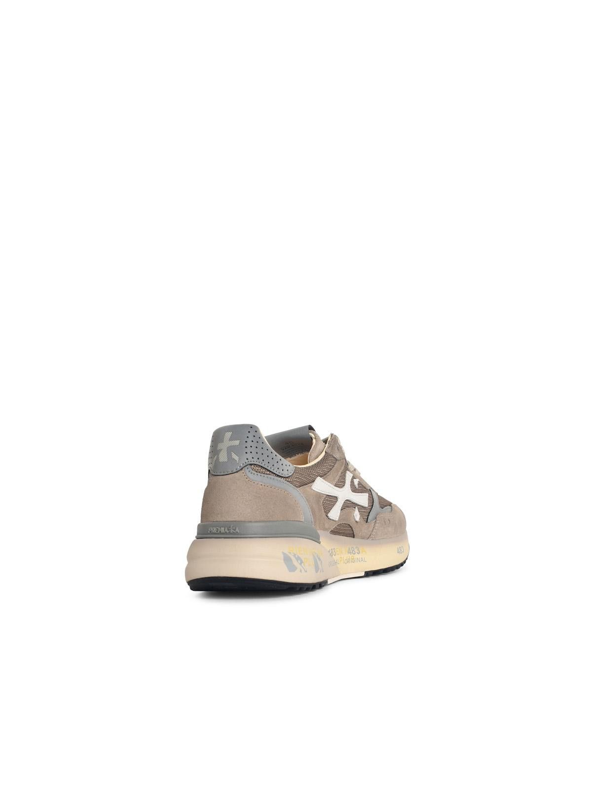 Premiata PREMIATA 'Mick' Brown Leather Blend Sneakers Size US 12 / EU 45 - 3 Thumbnail