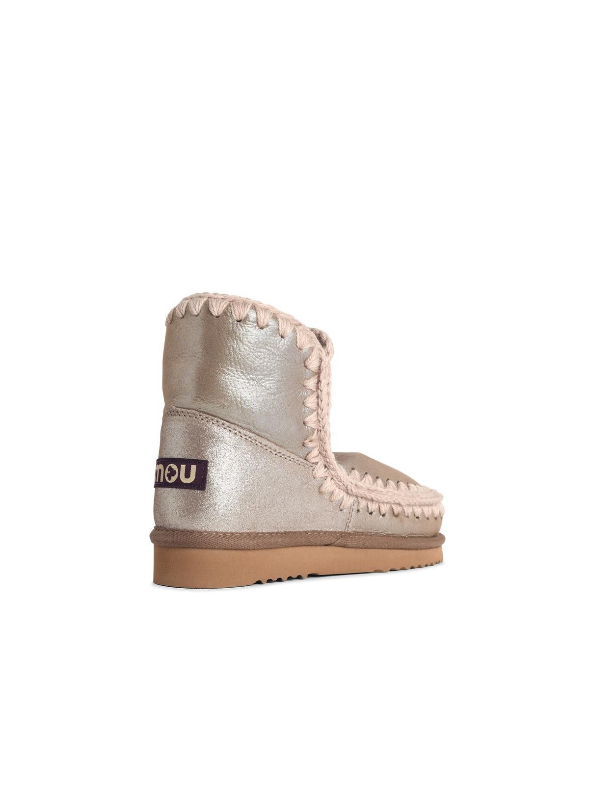 Mou MOU 'Eskimo 18' Silver Ankle Boots Size US 6 / IT 36 - 3 Thumbnail