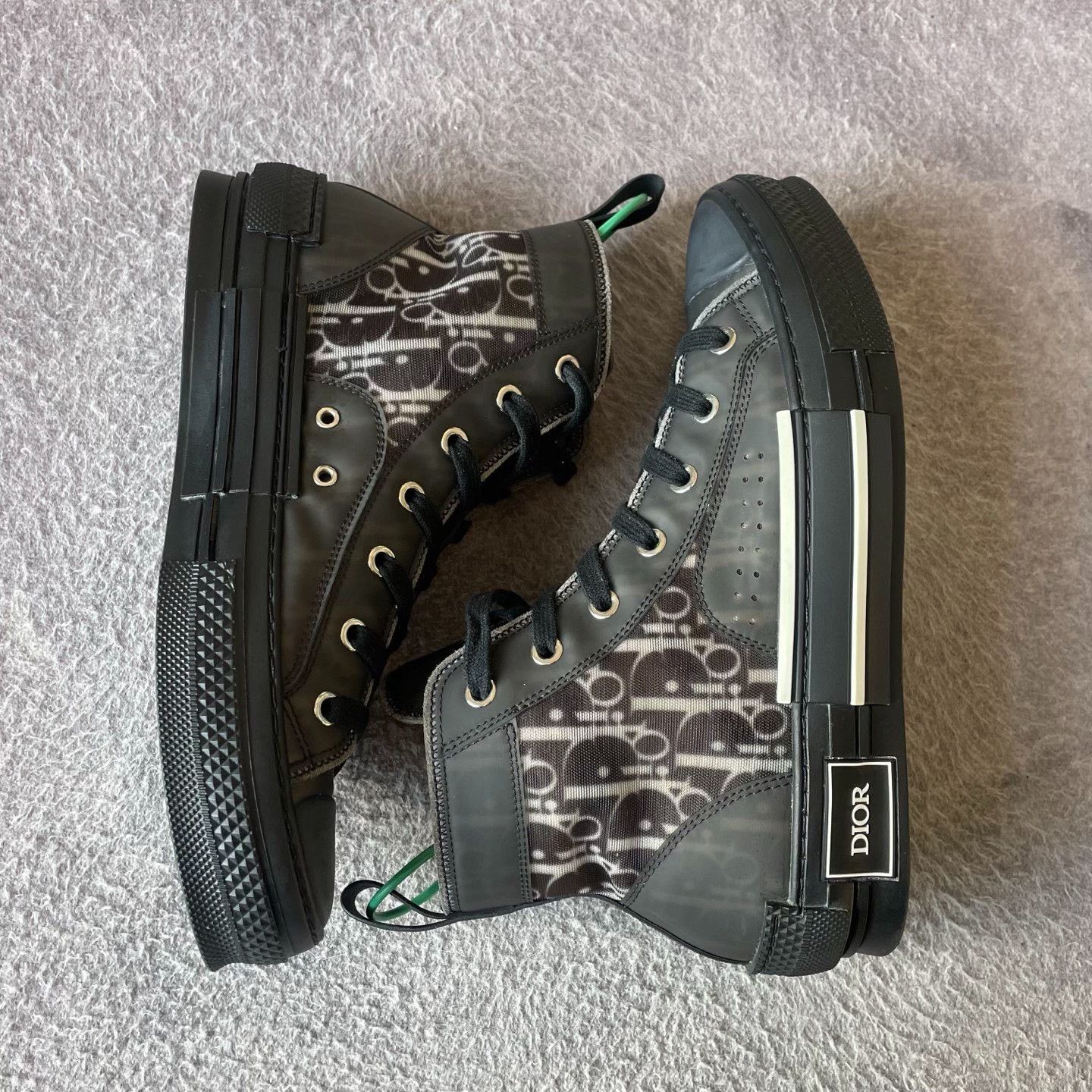Dior Dior Black Hitop Sneakers 23 Men Size US 10 / EU 43 - 8 Thumbnail