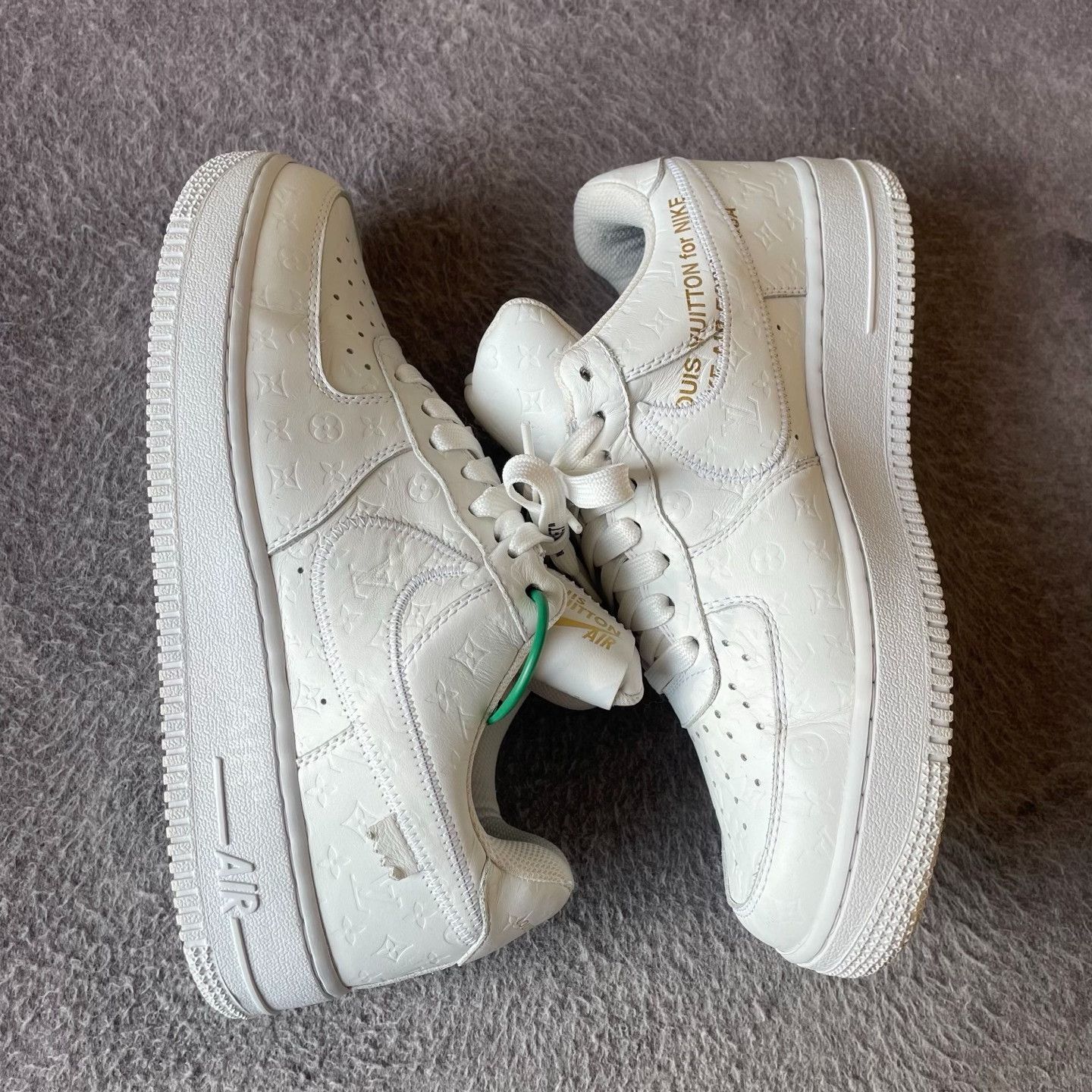 Nike Nike White AF1 Designer Casual Size US 8 / EU 41 - 7 Thumbnail