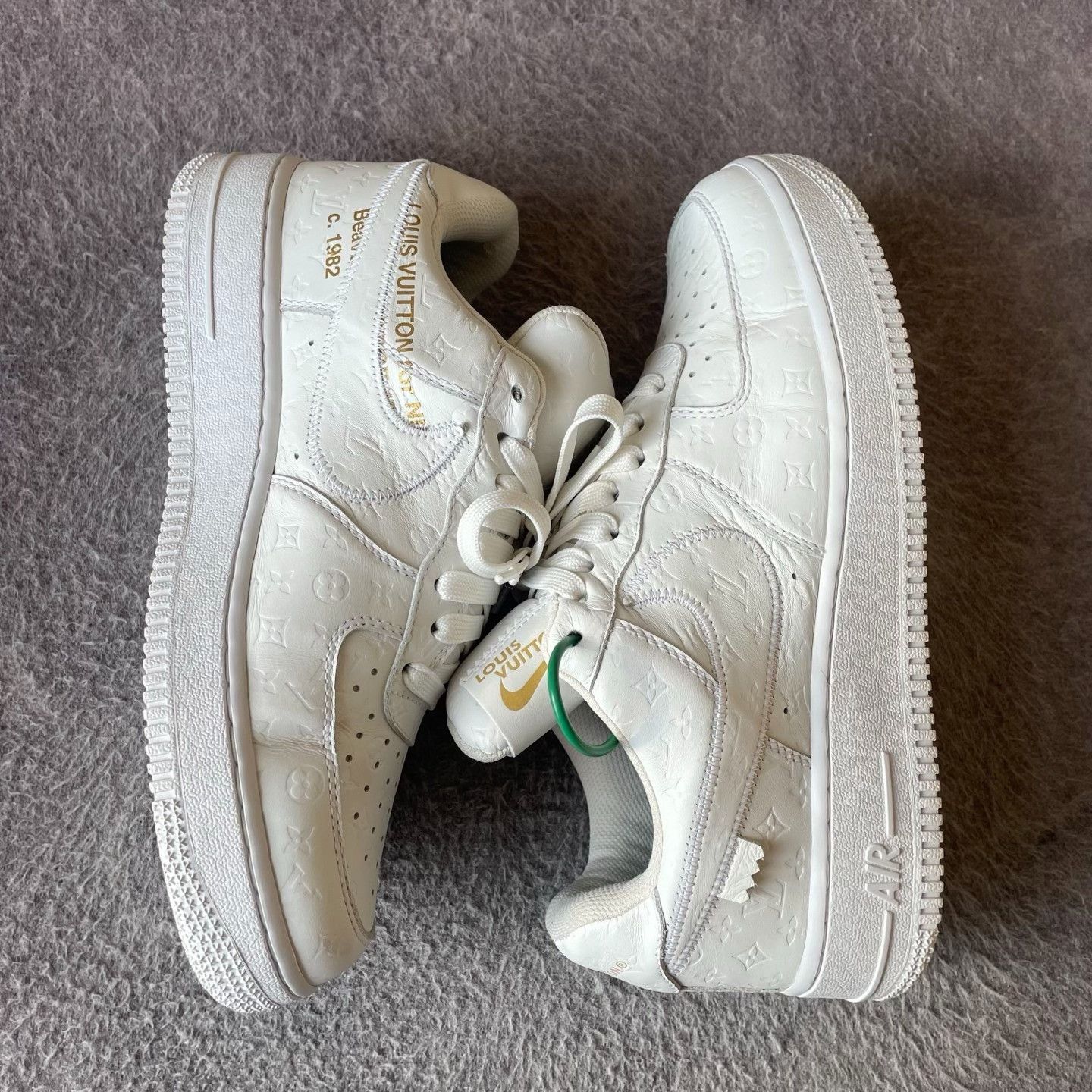 Nike Nike White AF1 Designer Casual Size US 8 / EU 41 - 8 Thumbnail