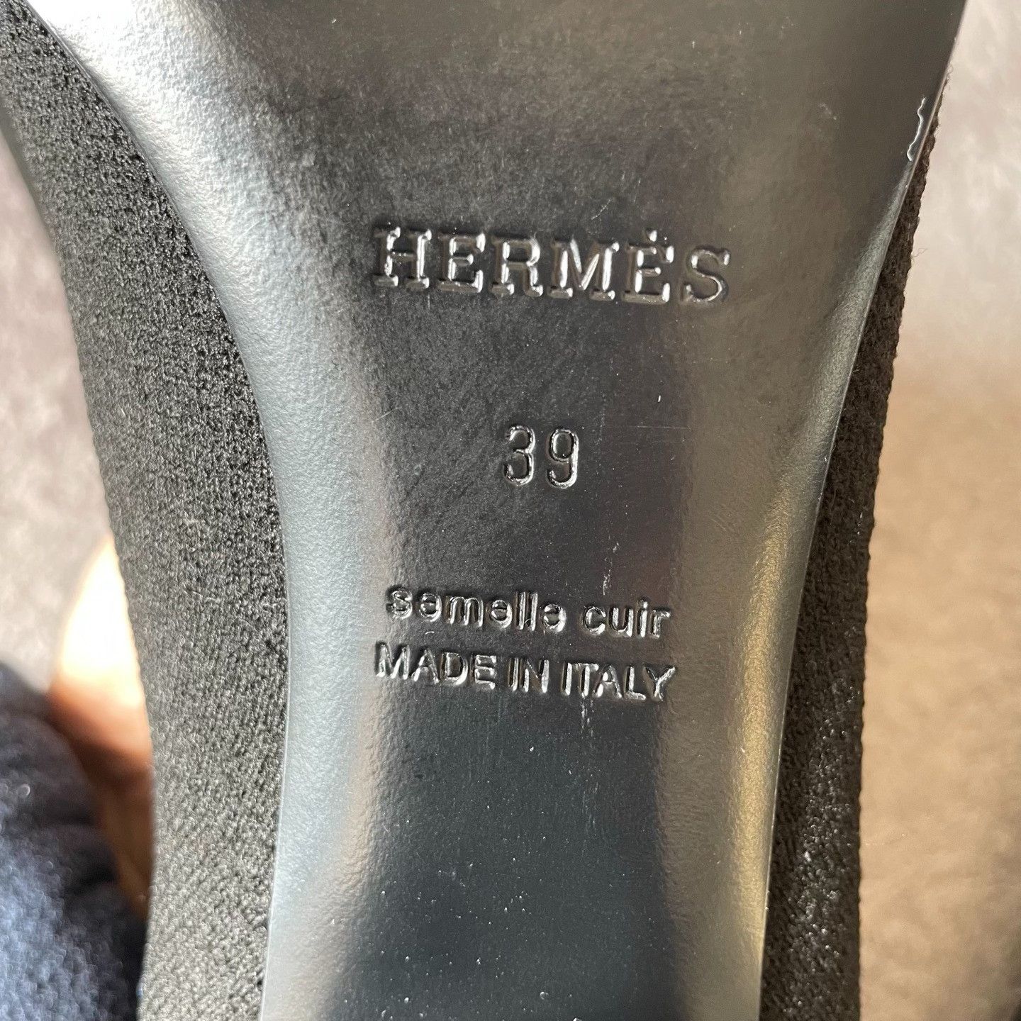 Hermes Hermes Black Boots 39 Women Size US 8.5 / IT 38.5 - 6 Thumbnail