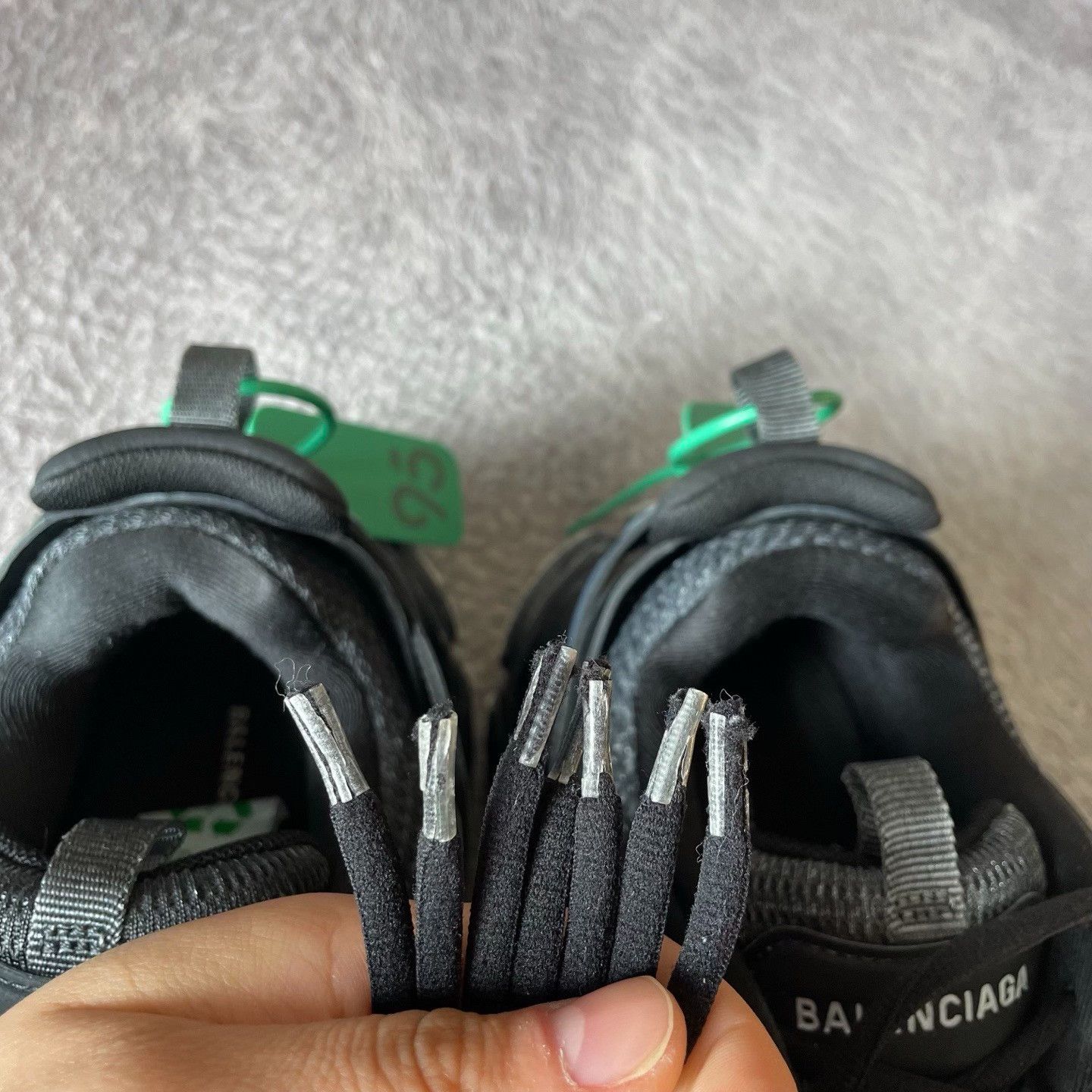 Balenciaga Balenciaga Black Lowtop Sneakers 40 Men Size US 7.5 / EU 40-41 - 9 Thumbnail
