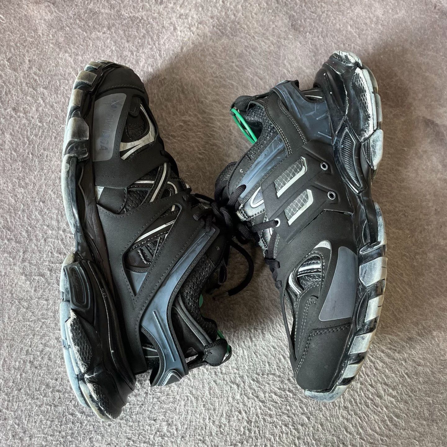 Balenciaga Balenciaga Black Lowtop Sneakers 40 Men Size US 7.5 / EU 40-41 - 7 Thumbnail