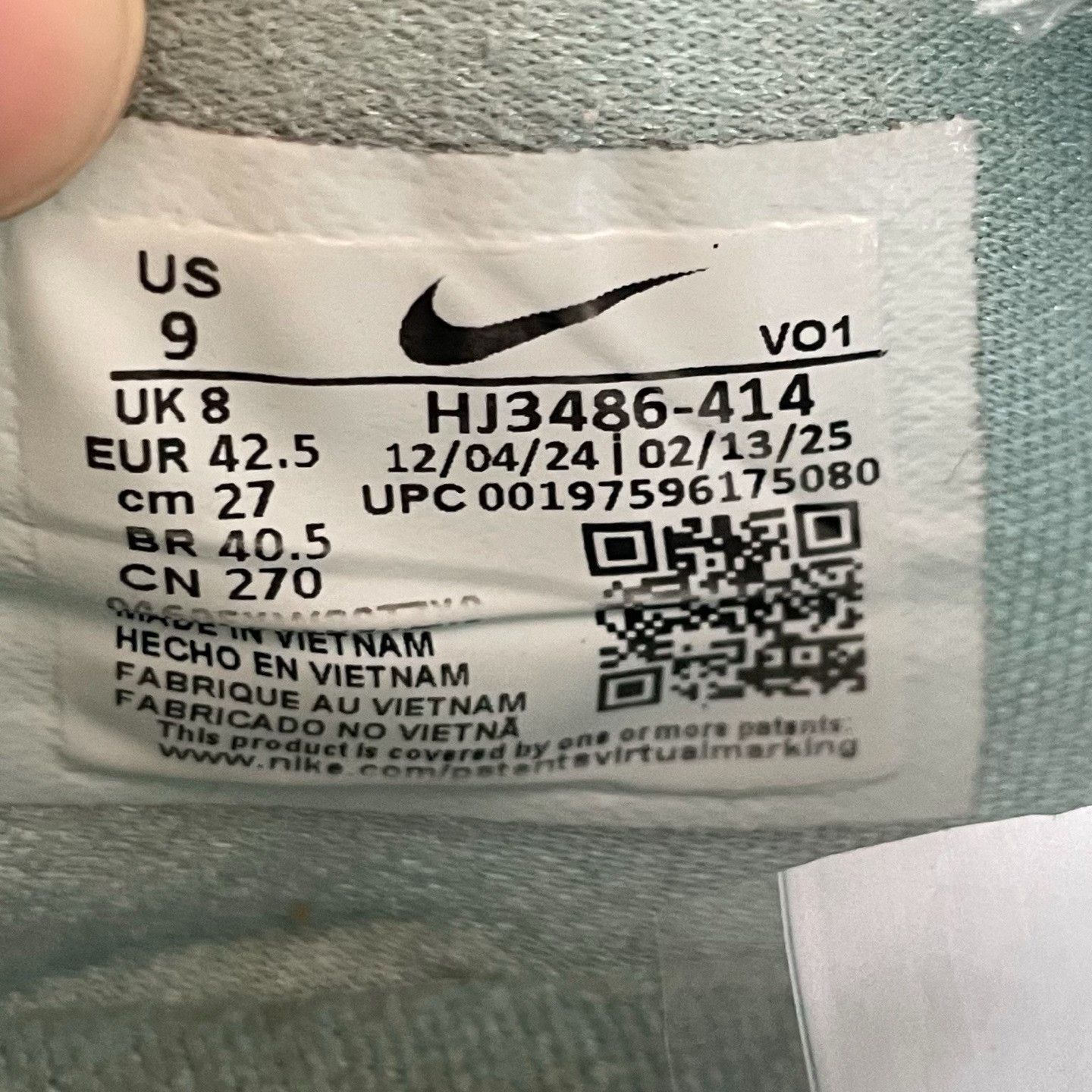 Nike Nike Blue Lowtop Sneakers 42 Men Size US 9 / EU 42 - 6 Thumbnail