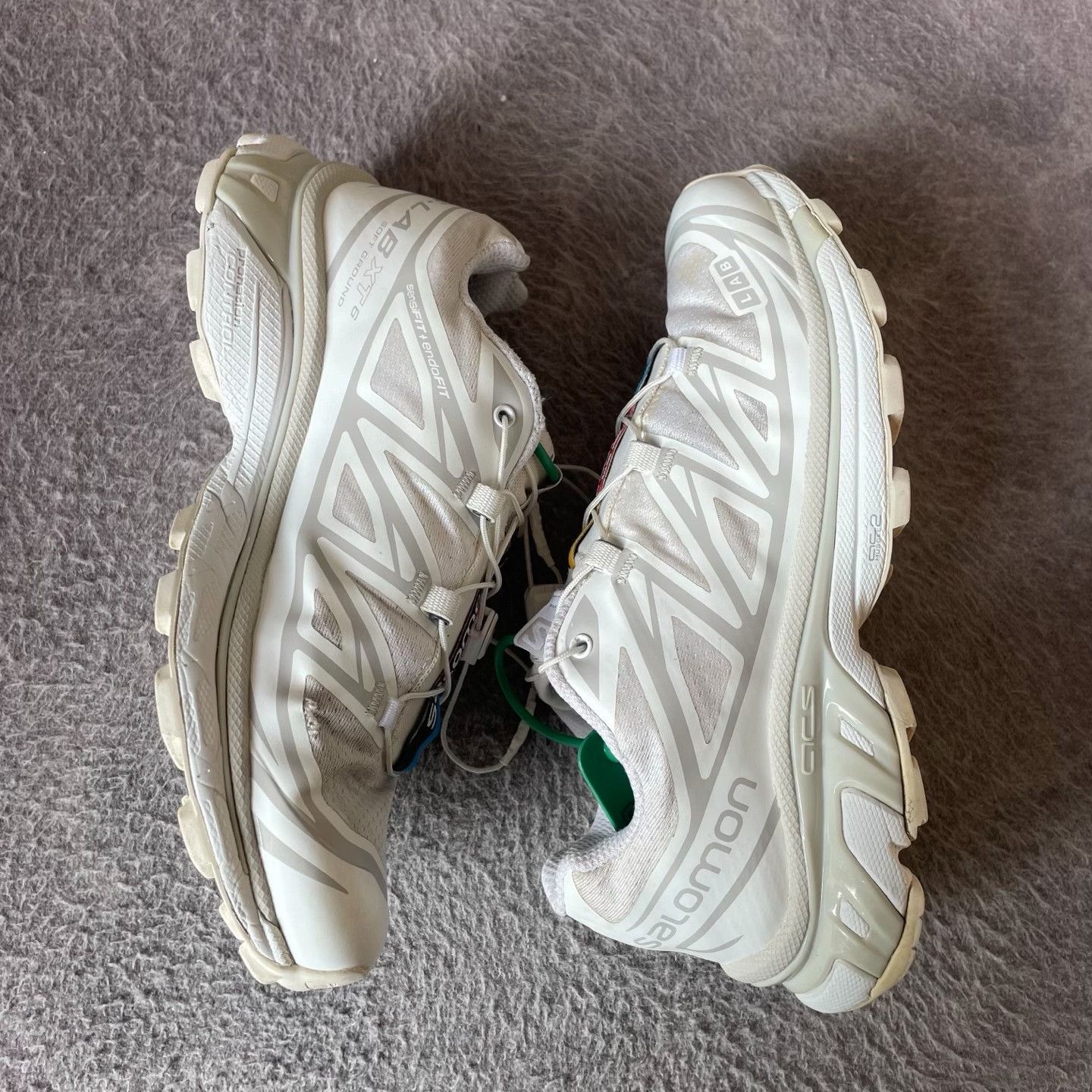 Salomon Salomon White Lowtop Sneakers 37 Men Size US 5 / EU 37 - 7 Thumbnail