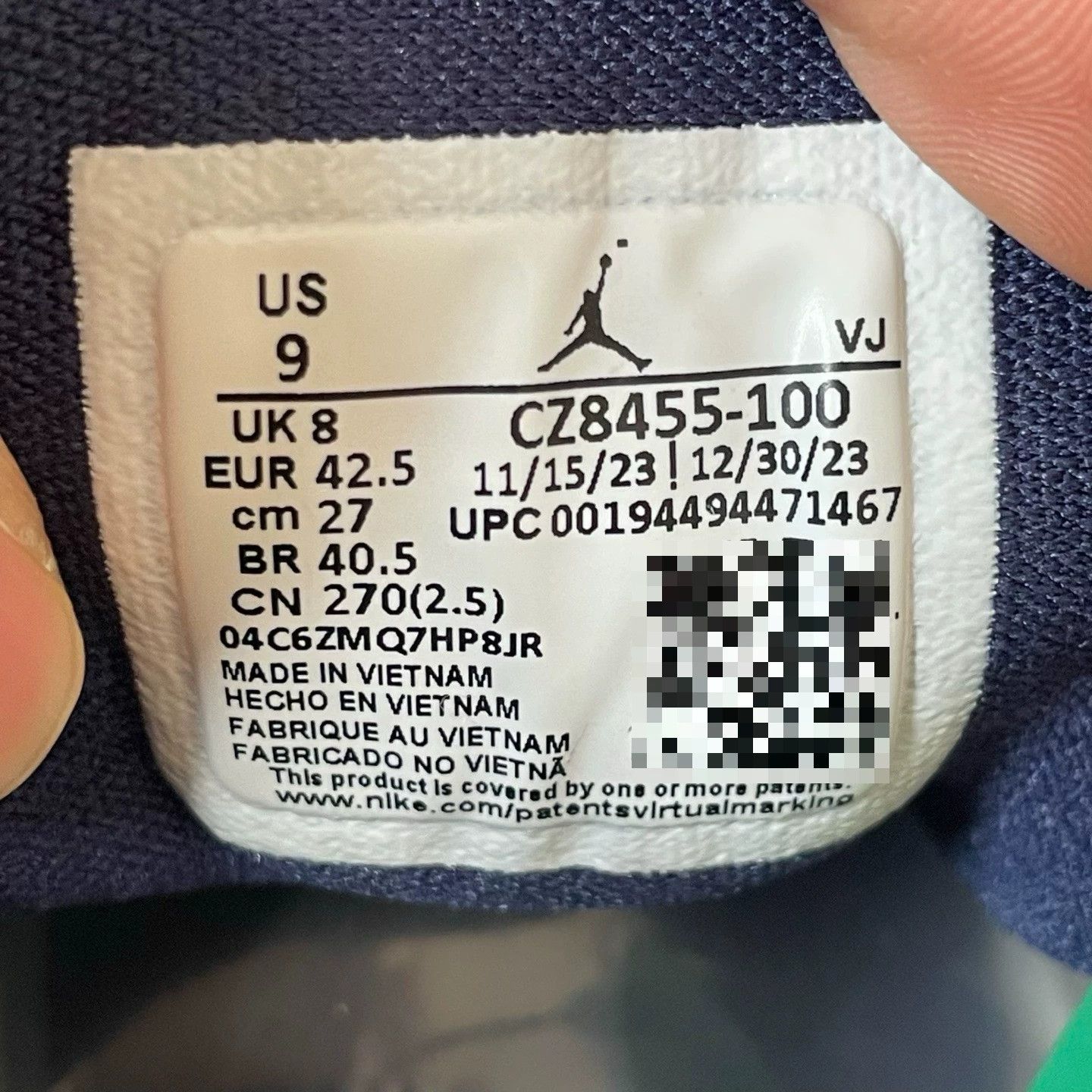 Nike Nike Denim Lowtop Sneakers 42 Men Size US 9 / EU 42 - 6 Thumbnail