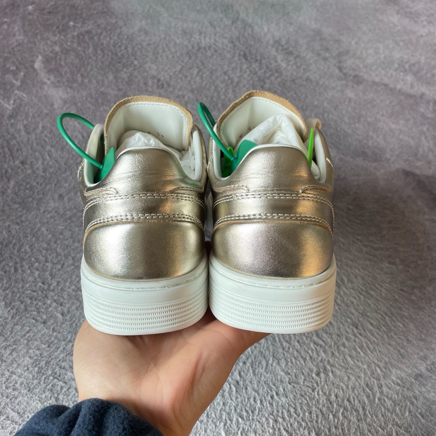 Chanel Chanel Gold Lowtop Sneakers 39 Men Size US 6.5 / EU 39-40 - 3 Thumbnail