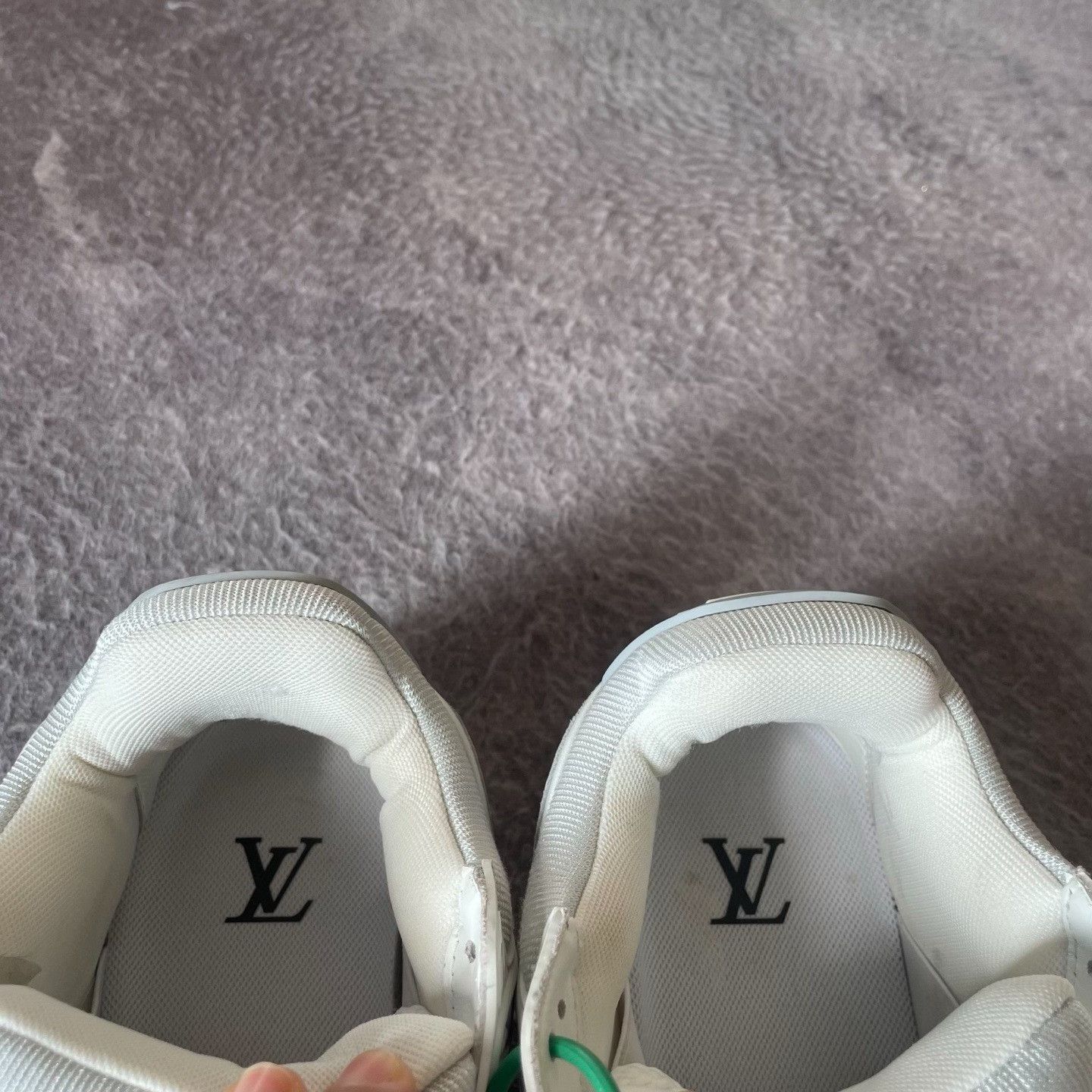 Louis Vuitton Louis Vuitton Training Silver Lowtop Sneakers 37 Women Size US 6.5 / IT 36.5 - 9 Thumbnail