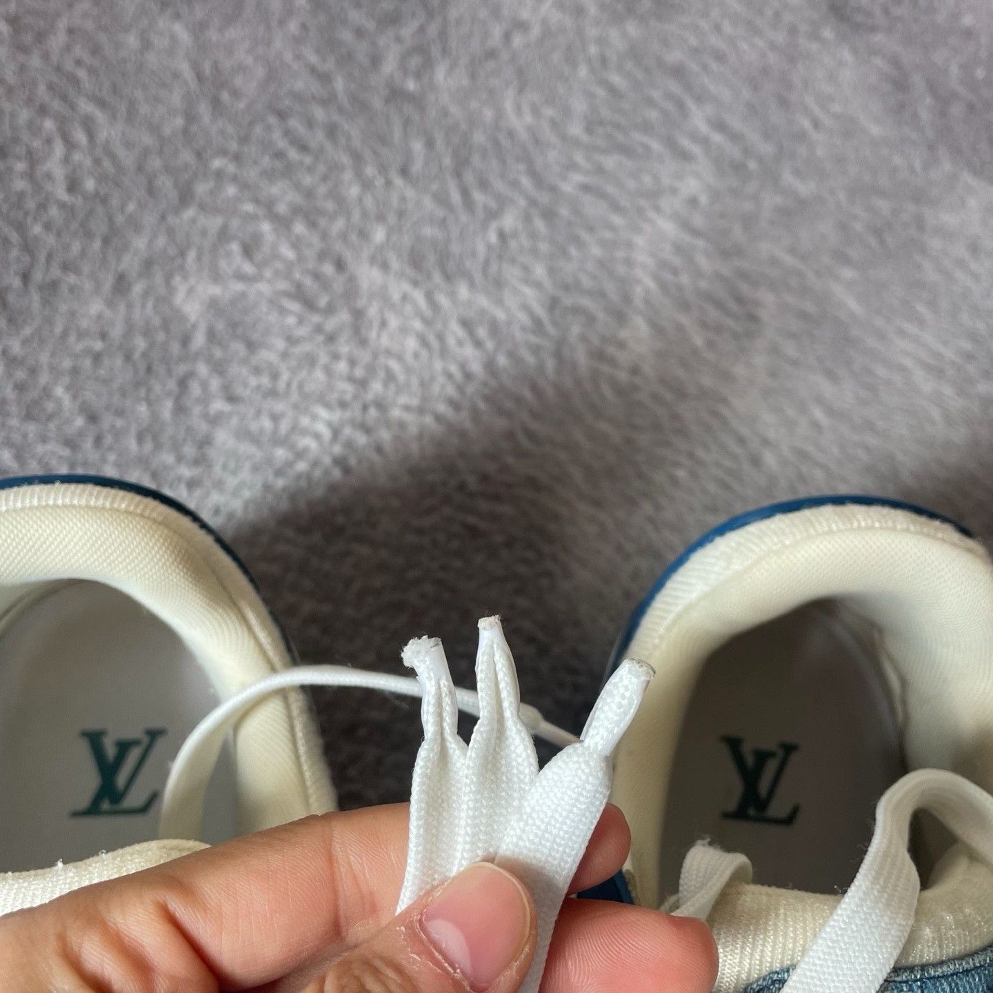 Louis Vuitton Louis Vuitton Training Denim Blue Lowtop Sneakers 41 Men Size US 8.5 / EU 41-42 - 9 Thumbnail