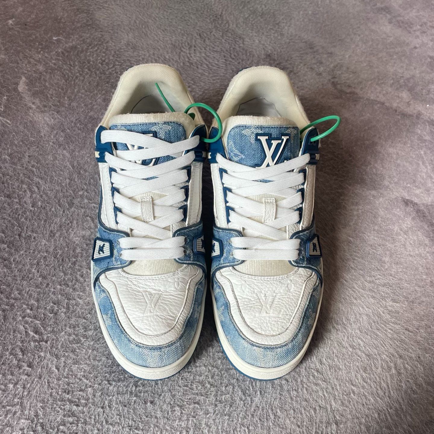 Louis Vuitton Louis Vuitton Training Denim Blue Lowtop Sneakers 41 Men Size US 8.5 / EU 41-42 - 2 Thumbnail