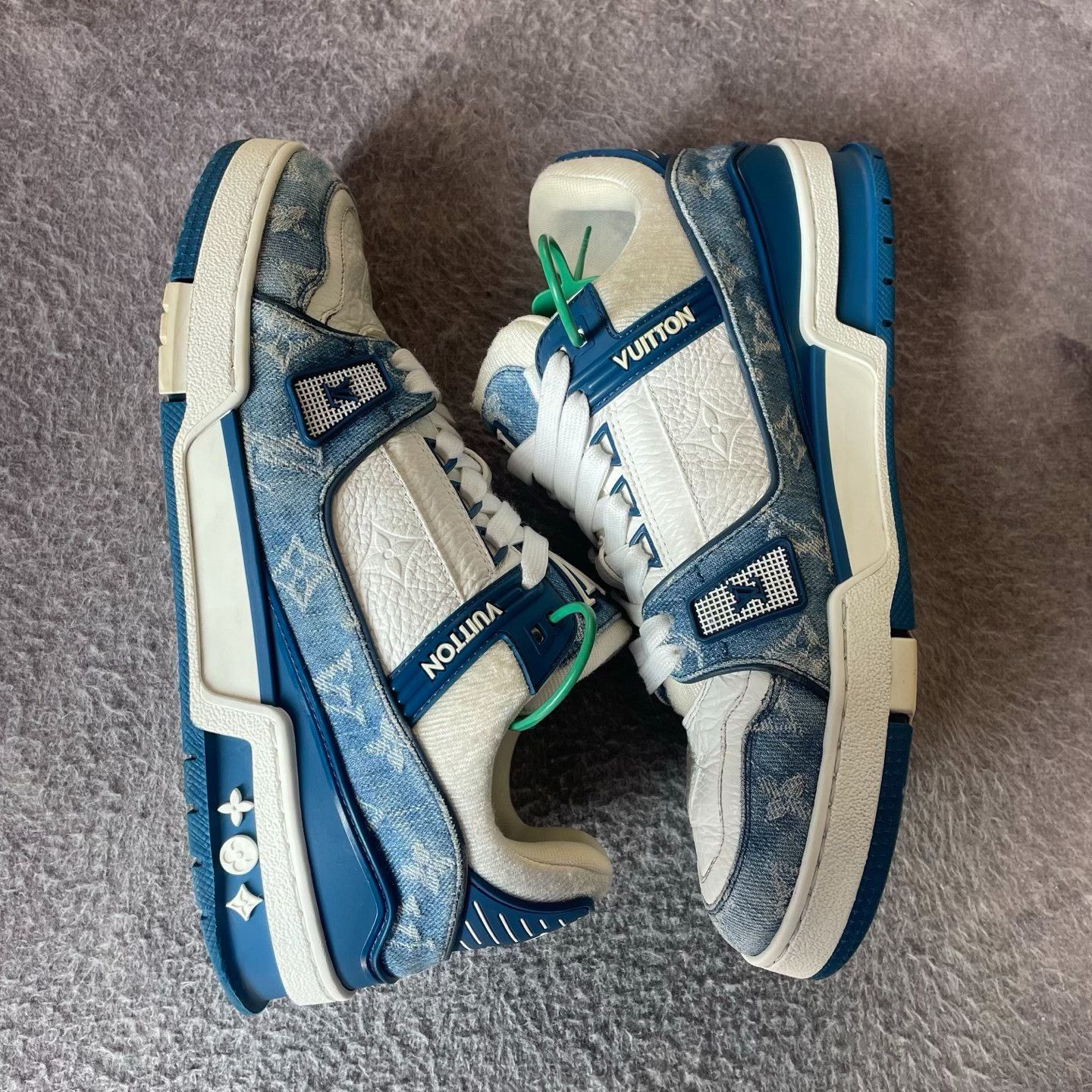 Louis Vuitton Louis Vuitton Training Denim Blue Lowtop Sneakers 41 Men Size US 8.5 / EU 41-42 - 6 Thumbnail