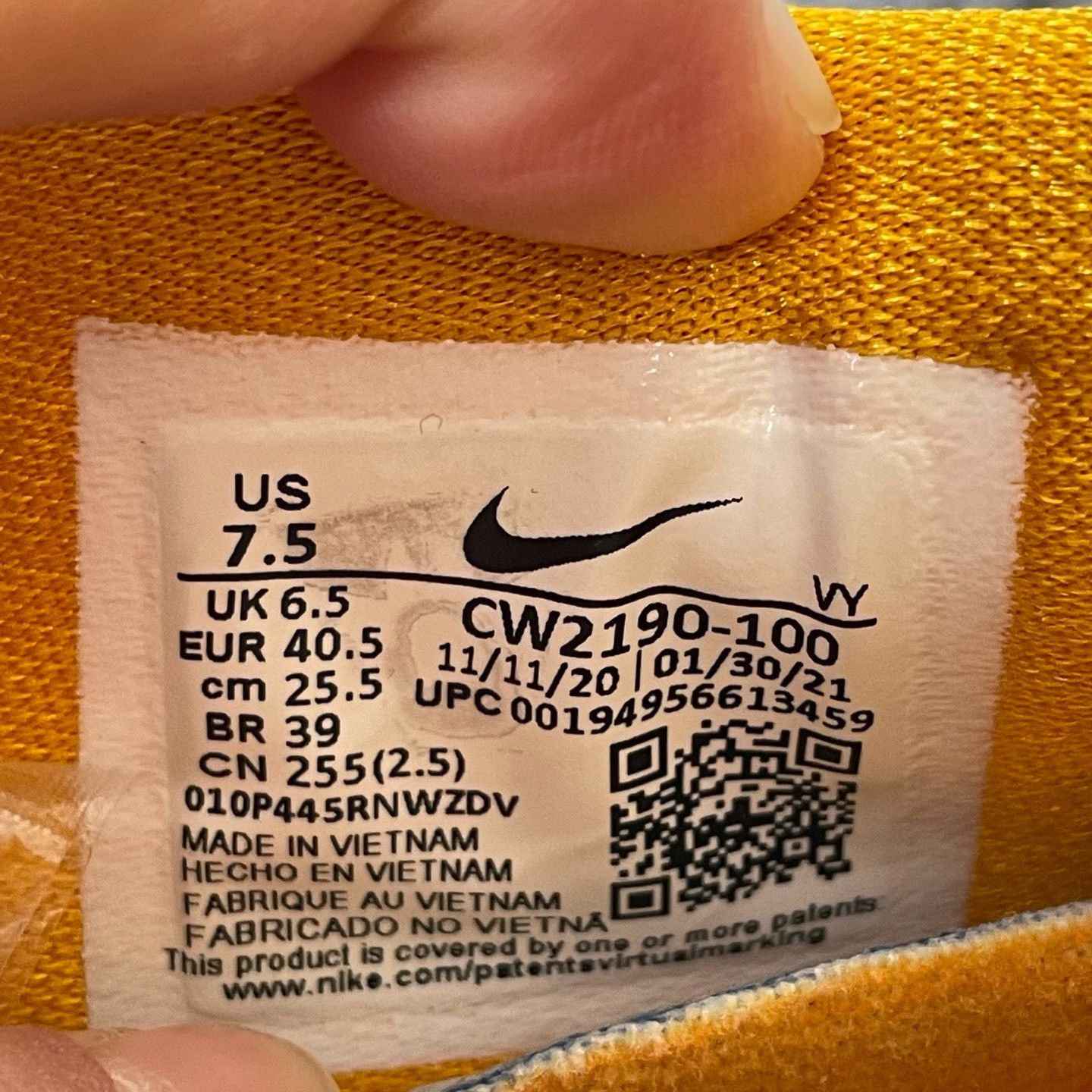 Nike Nike Lowtop Sneakers 40 Men Size US 7.5 / EU 40-41 - 6 Thumbnail
