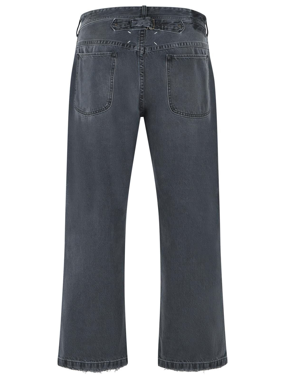 Maison Margiela MAISON MARGIELA Black Cotton Jeans Size US 31 - 3 Thumbnail
