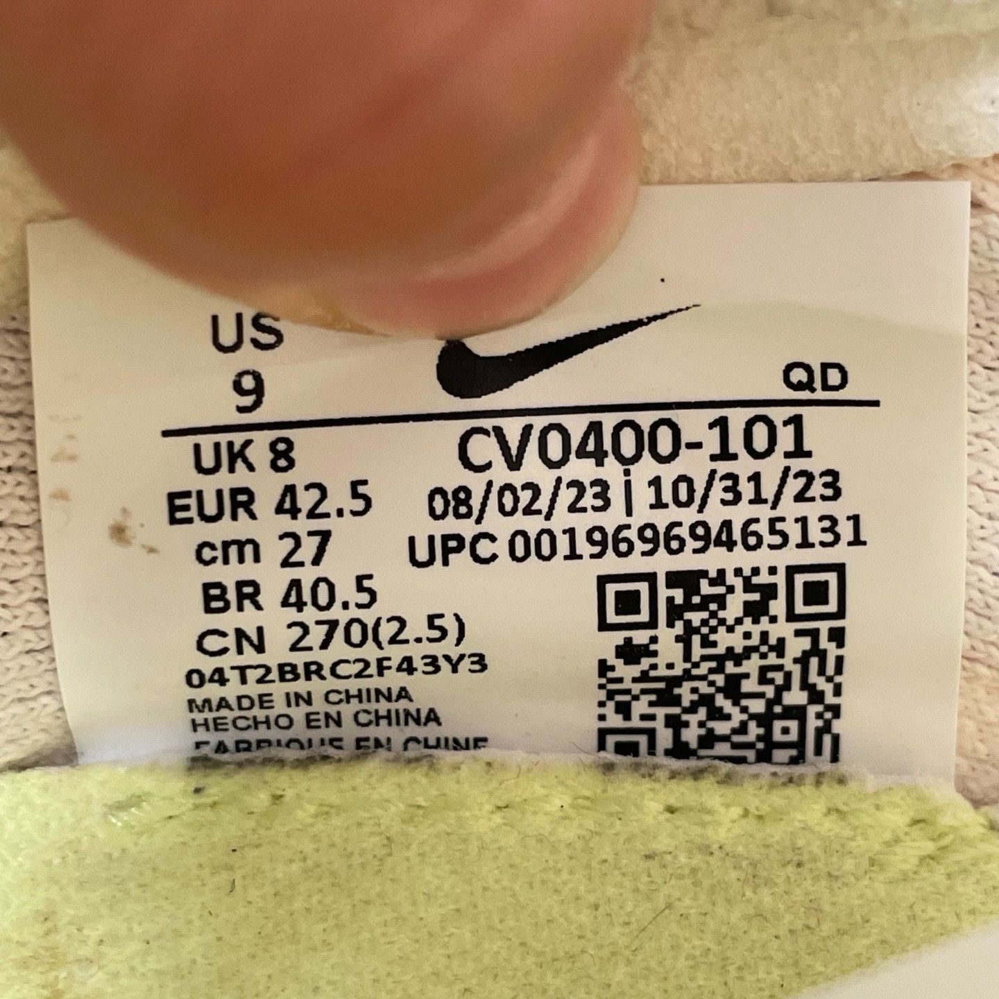 Nike Nike ZOOMX Pink Lowtop Sneakers 42 Men Size US 9 / EU 42 - 6 Thumbnail