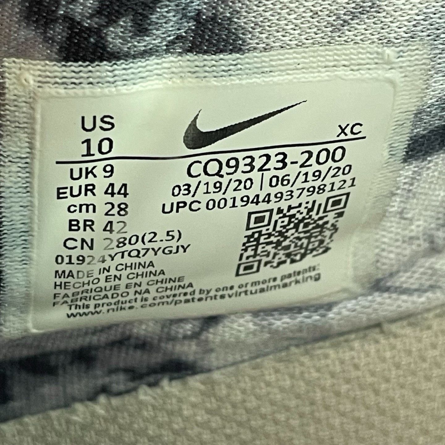 Nike Nike Blue Lowtop Sneakers S Men Size US 10 / EU 43 - 6 Thumbnail