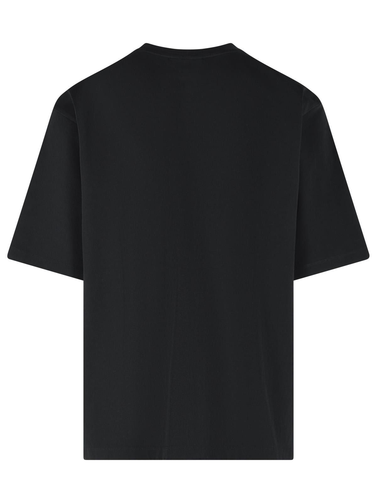 Dsquared2 DSQUARED2 Black Cotton T-Shirt Size US L / EU 52-54 / 3 - 3 Thumbnail