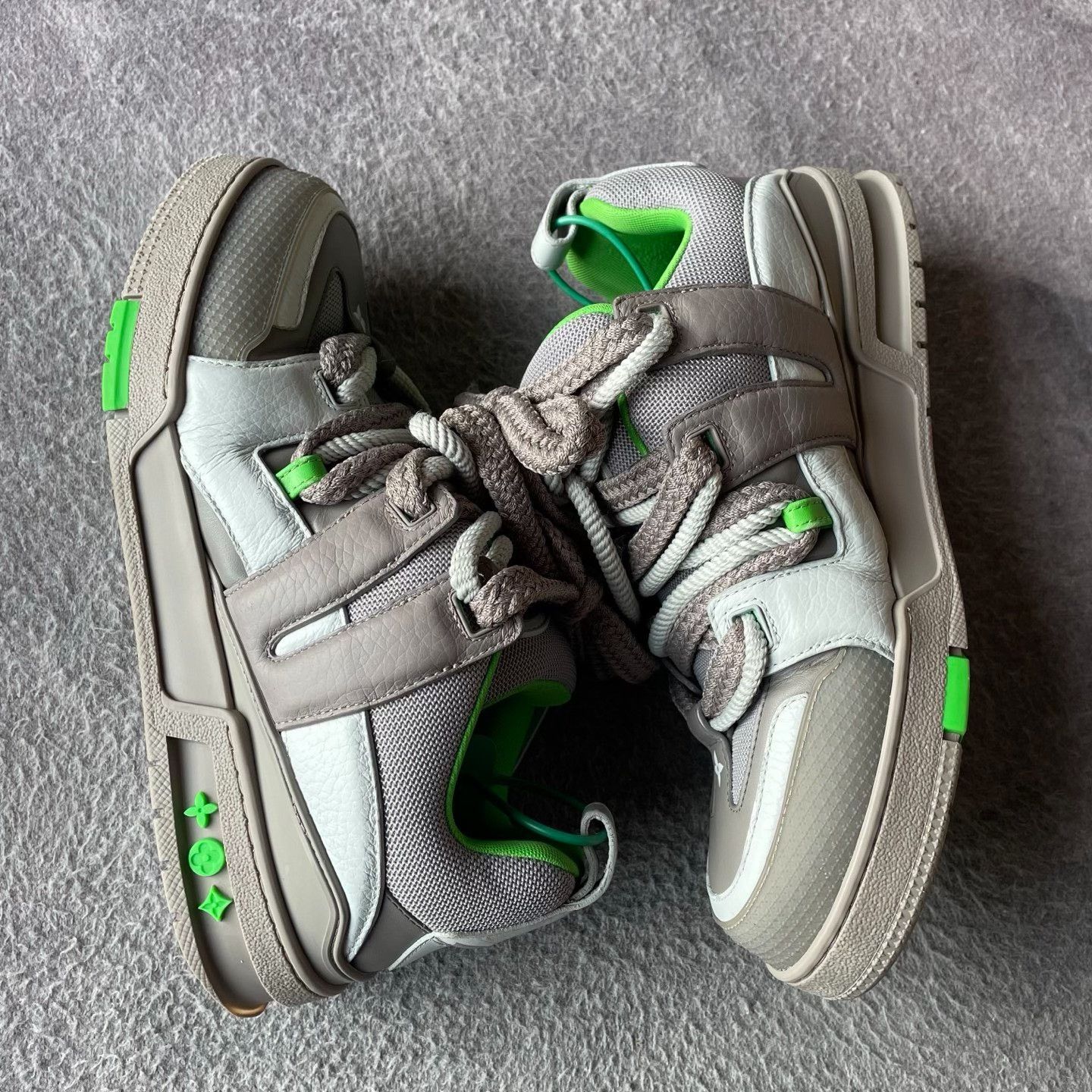 Louis Vuitton Louis Vuitton Skate Gray Lowtop Sneakers 42 Men Size US 9 / EU 42 - 6 Thumbnail