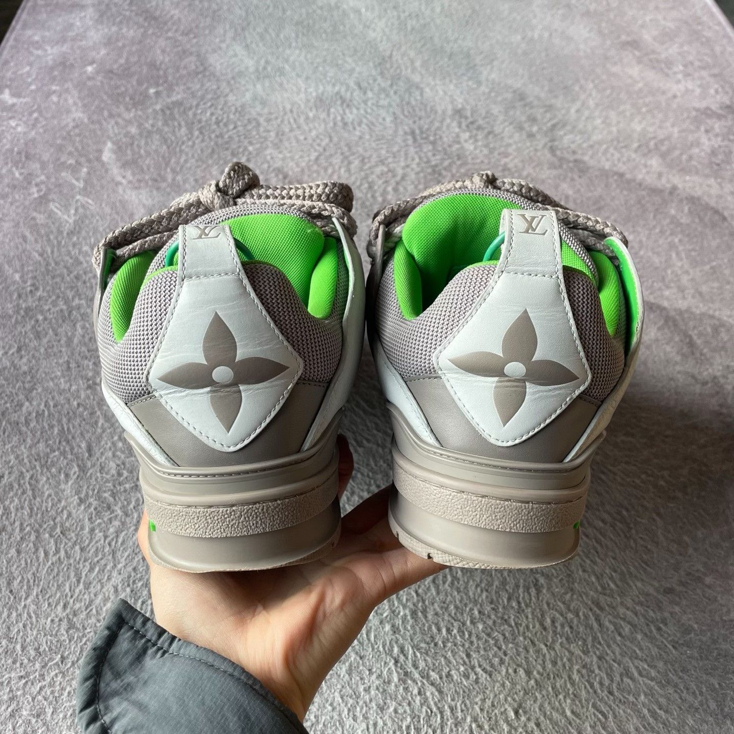 Louis Vuitton Louis Vuitton Skate Gray Lowtop Sneakers 42 Men Size US 9 / EU 42 - 3 Thumbnail