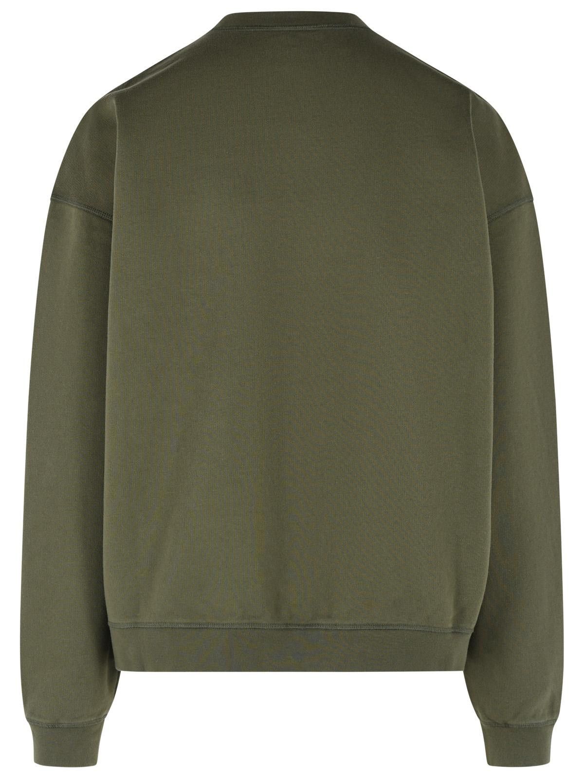 Dsquared2 DSQUARED2 Green Cotton Sweatshirt Size US L / EU 52-54 / 3 - 3 Thumbnail