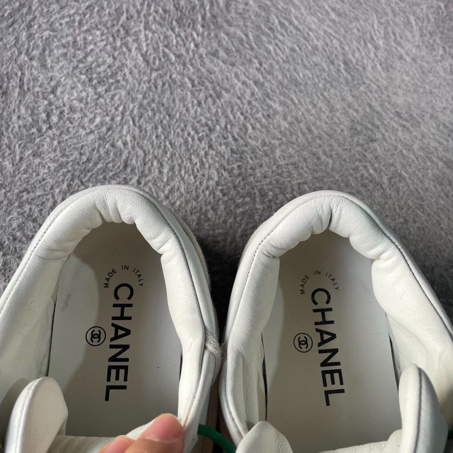 Chanel Chanel White Lowtop Sneakers 36 Women Size US 6 / IT 36 - 9 Thumbnail