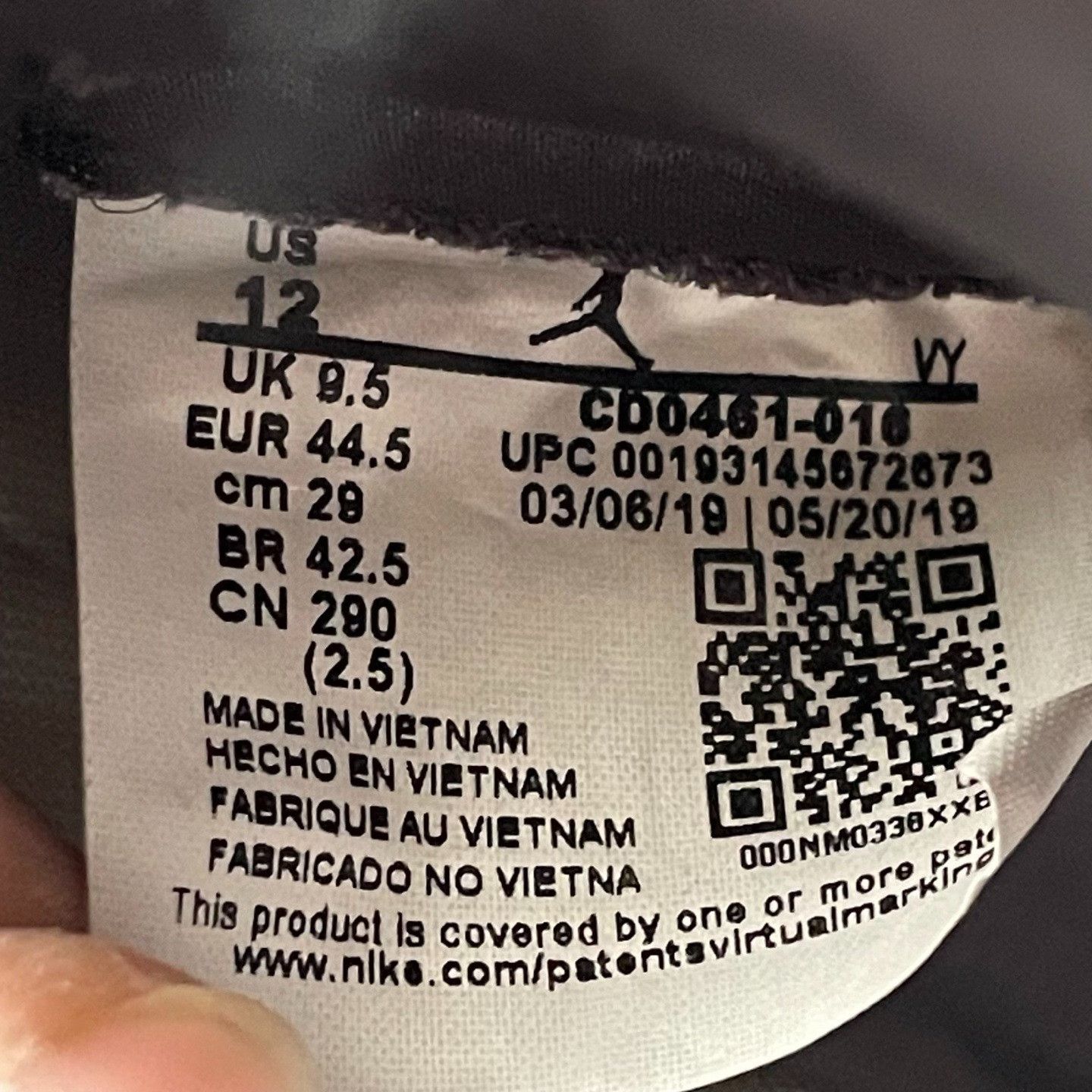 Nike Nike Silk Black Lowtop Sneakers 44.5 Men Size US 11 / EU 44 - 6 Thumbnail