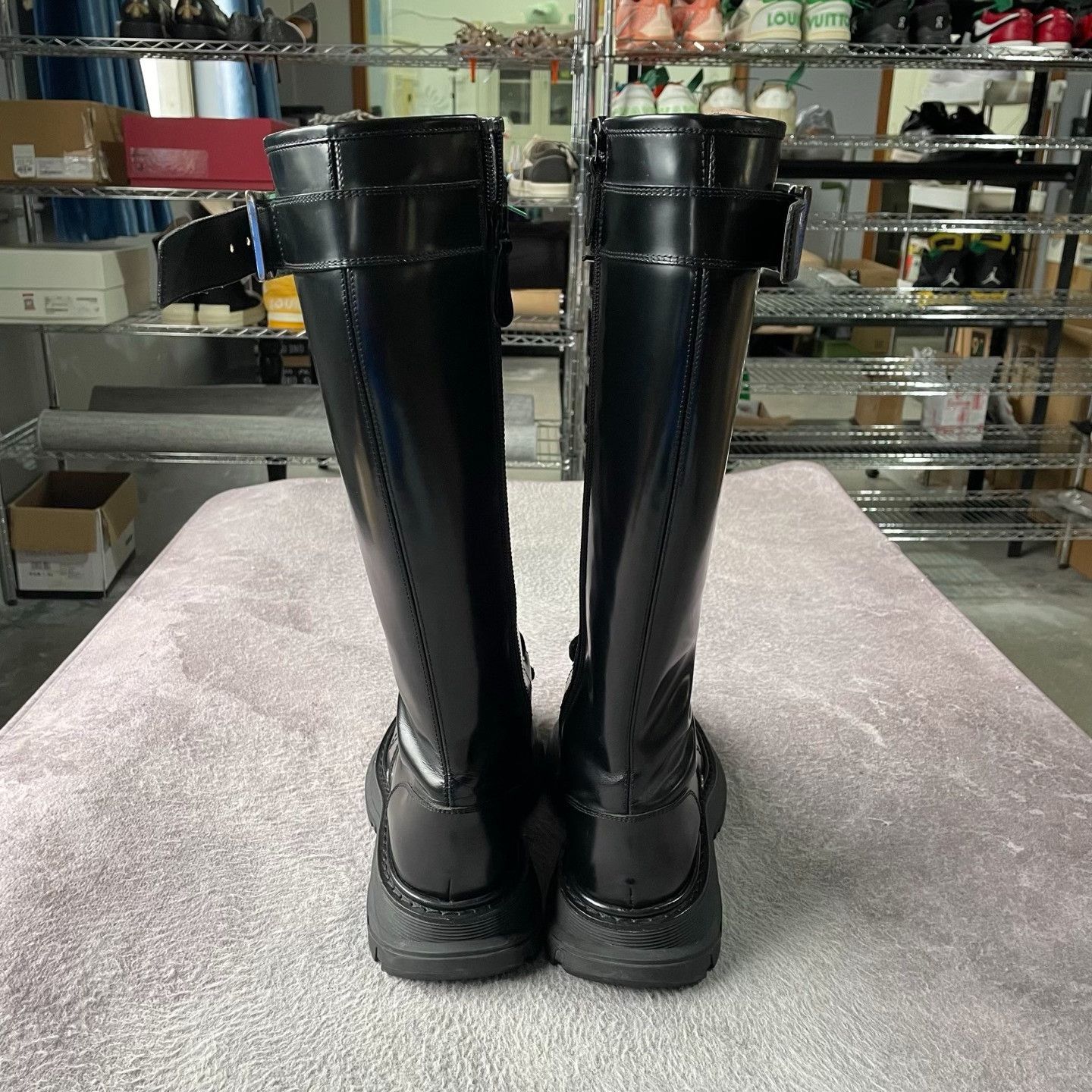 Alexander McQueen Alexander McQueen Black Boots 37 Women Size US 6.5 / IT 36.5 - 3 Thumbnail